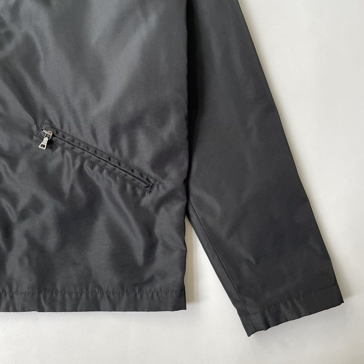 Prada S/S 07 Black Nylon Utility Jacket Size US M / EU 48-50 / 2 - 7 Thumbnail