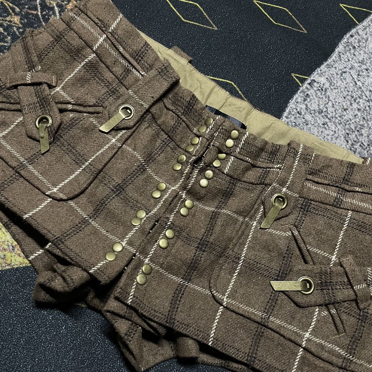 Vintage 💥- JapaneseBrand RIENDA Wool Shorts Punk Harajuku Fashion Size 30" / US 8 / IT 44 - 2 Thumbnail