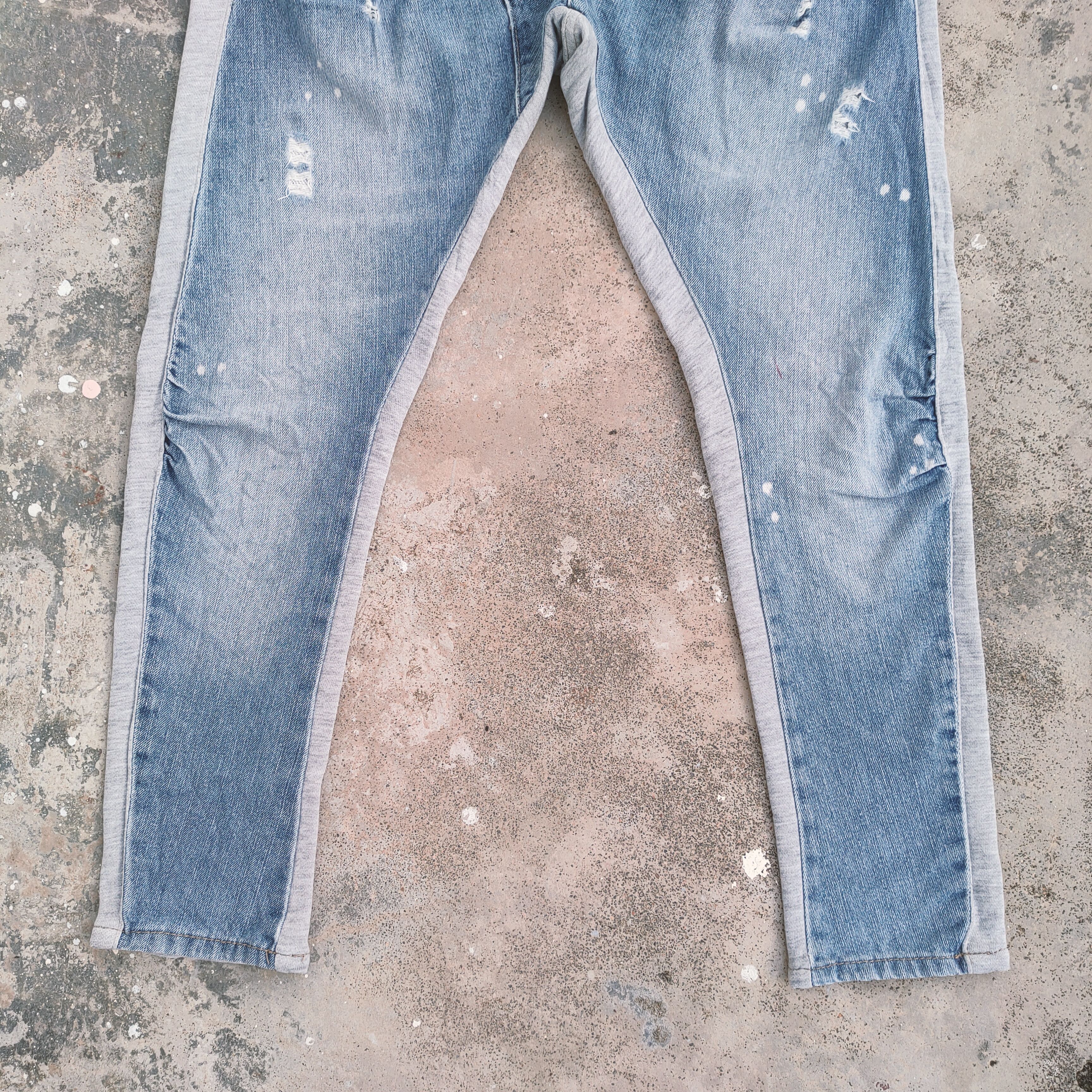 Japanese Brand × Vintage VINTAGE JAPANESE FADED DISTRESSED JEANS DENIM PANTS Size US 30 / EU 46 - 3 Thumbnail