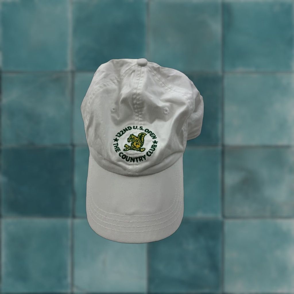 Vintage VINTAGE The Country Club Hat Mens White 122nd US Open Golf USGA Member Cap Ahead Shirt? Size ONE SIZE - 1 Thumbnail