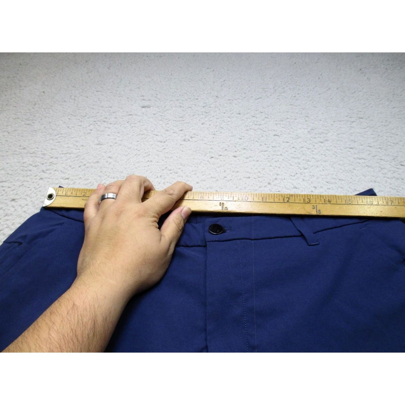 Lululemon Lululemon Commission Pants Mens 34 Blue Stretch Chino Travel Walking LM5A585 Size US 34 / EU 50 - 3 Thumbnail