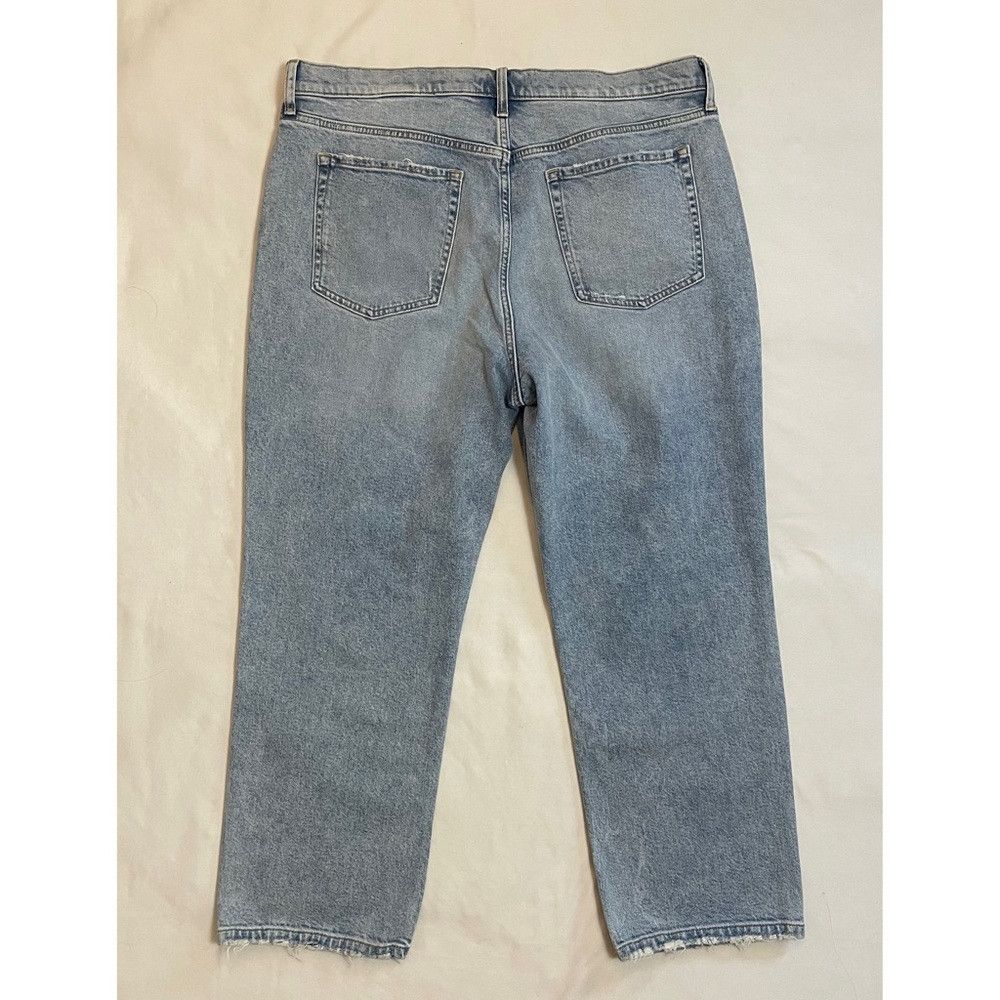 Banana Republic NWT New Banana Republic High Rise Straight Leg Ankle Jeans Size 34" / US 12 / IT 48 - 3 Thumbnail