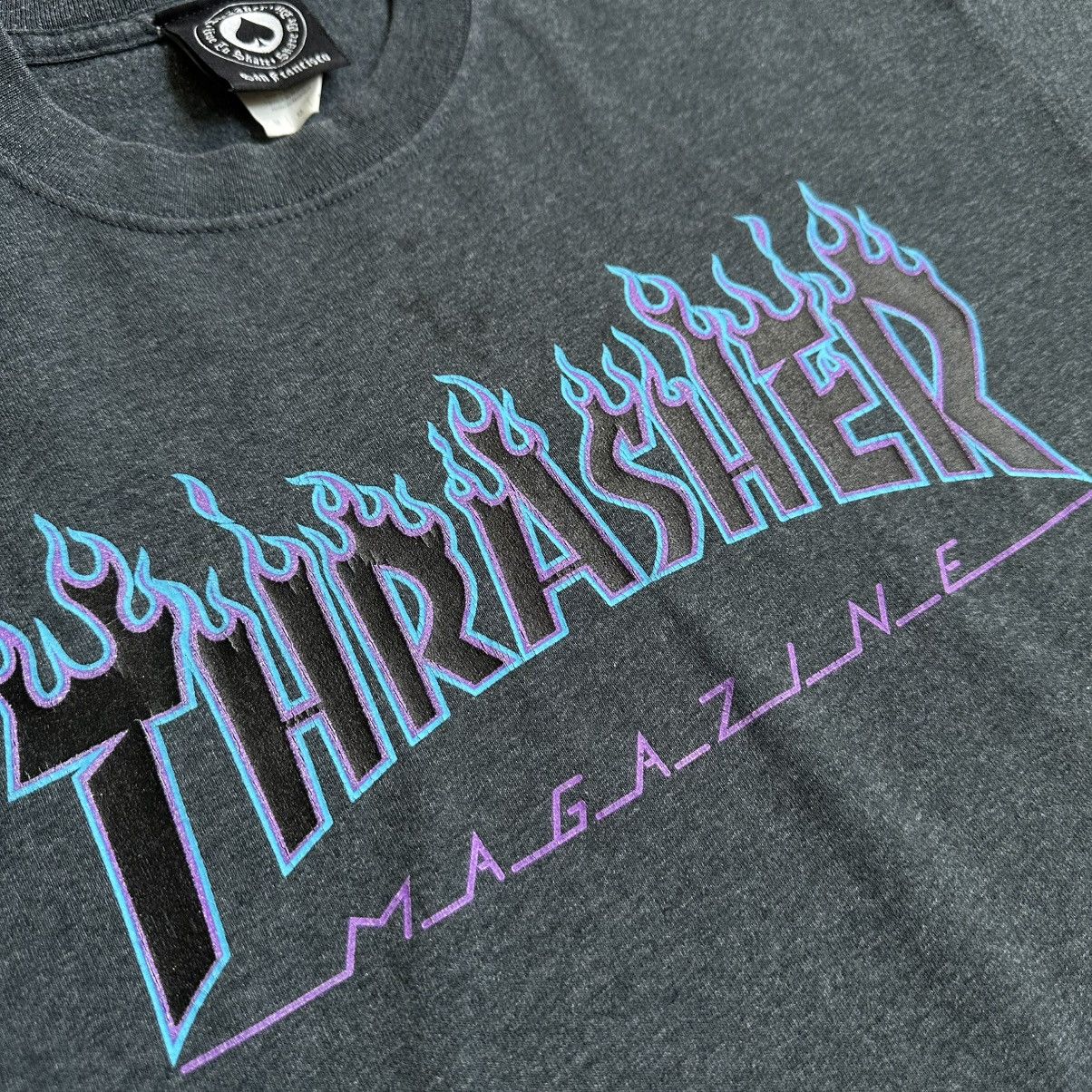 Thrasher × Vintage Vintage Thrasher Magazine Flame Tee Size US M / EU 48-50 / 2 - 3 Thumbnail