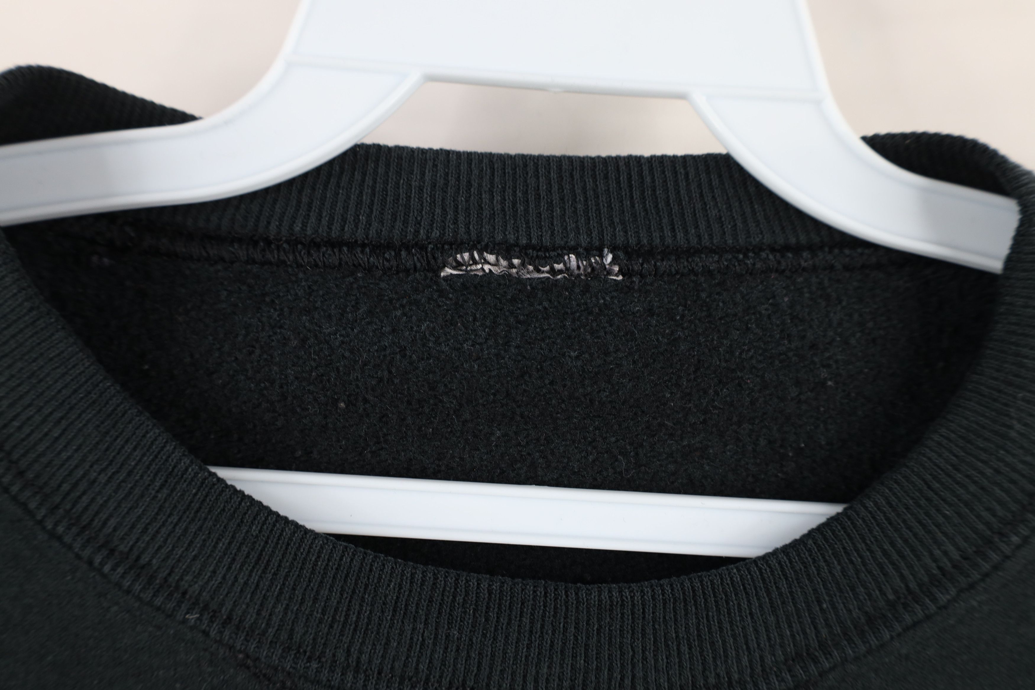 Vintage Vintage 90s Streetwear Boxy Fit Crewneck Sweatshirt Black Size US M / EU 48-50 / 2 - 10 Thumbnail