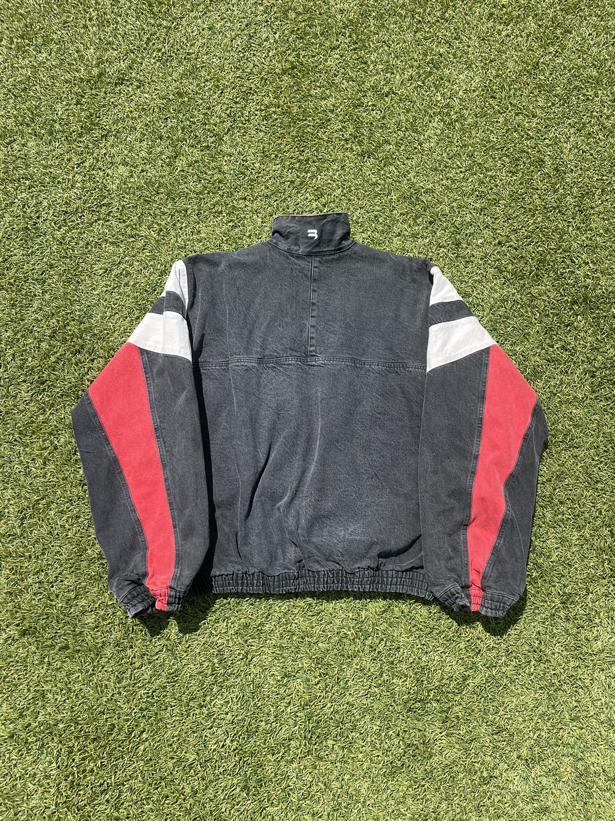 Balenciaga SS21 Balenciaga Sporty B Denim Track Set Size US 31 - 10 Thumbnail