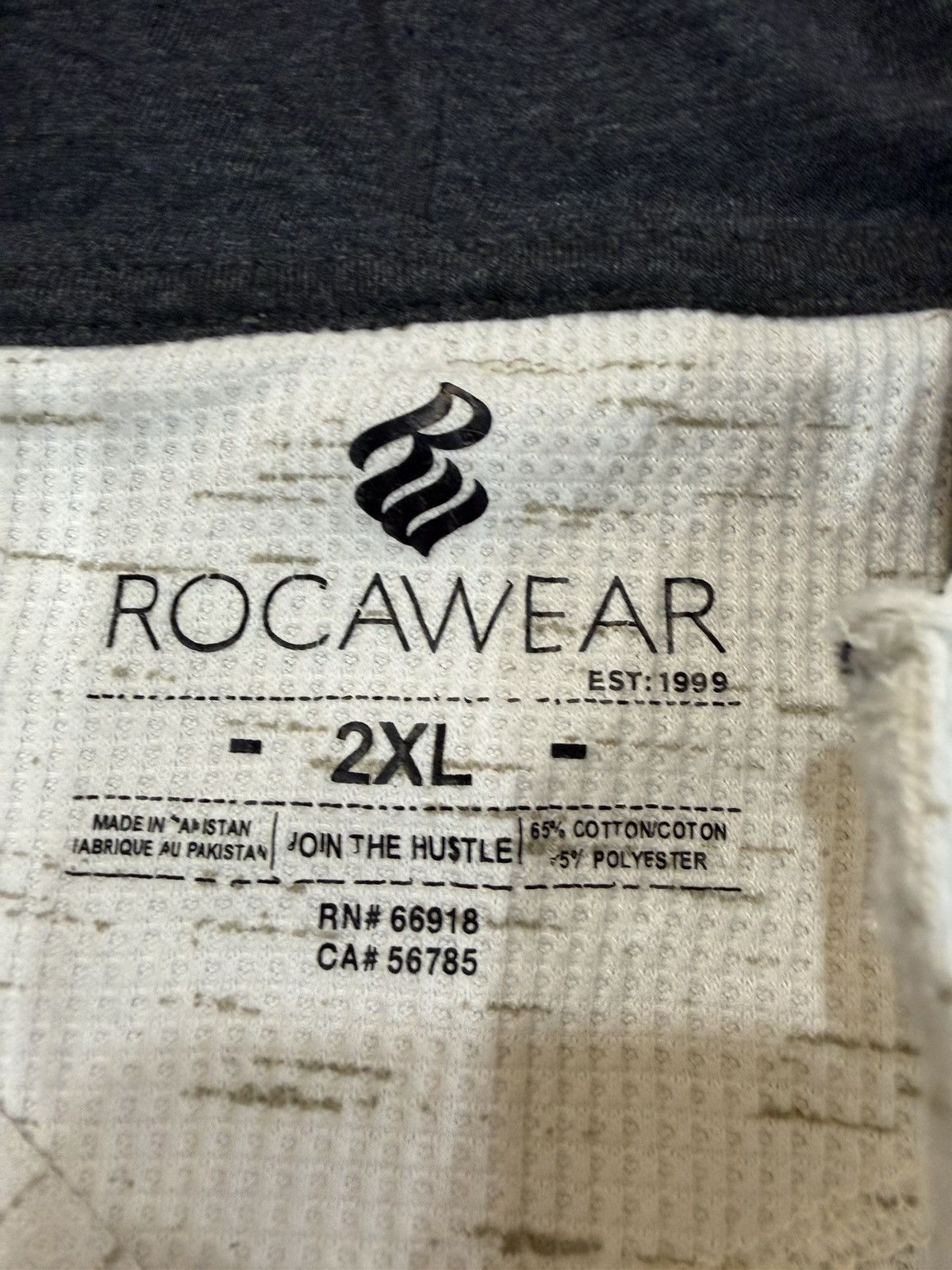 Rocawear Rocawear Waffle Knit Hoodie 2XL Y2K Streetwear Oversized Size US XXL / EU 58 / 5 - 9 Thumbnail