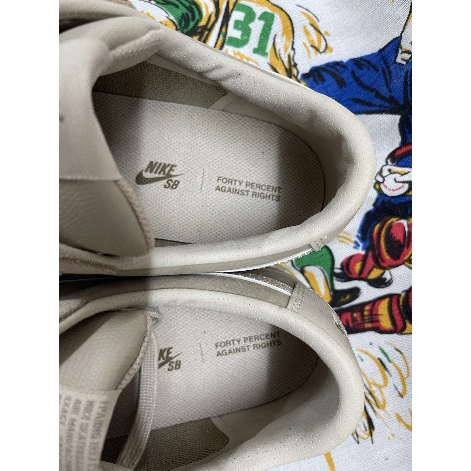 Nike Size 14 - Nike Forty Percent Against Rights x Nike Blazer SB Size US 14 / EU 47 - 4 Thumbnail