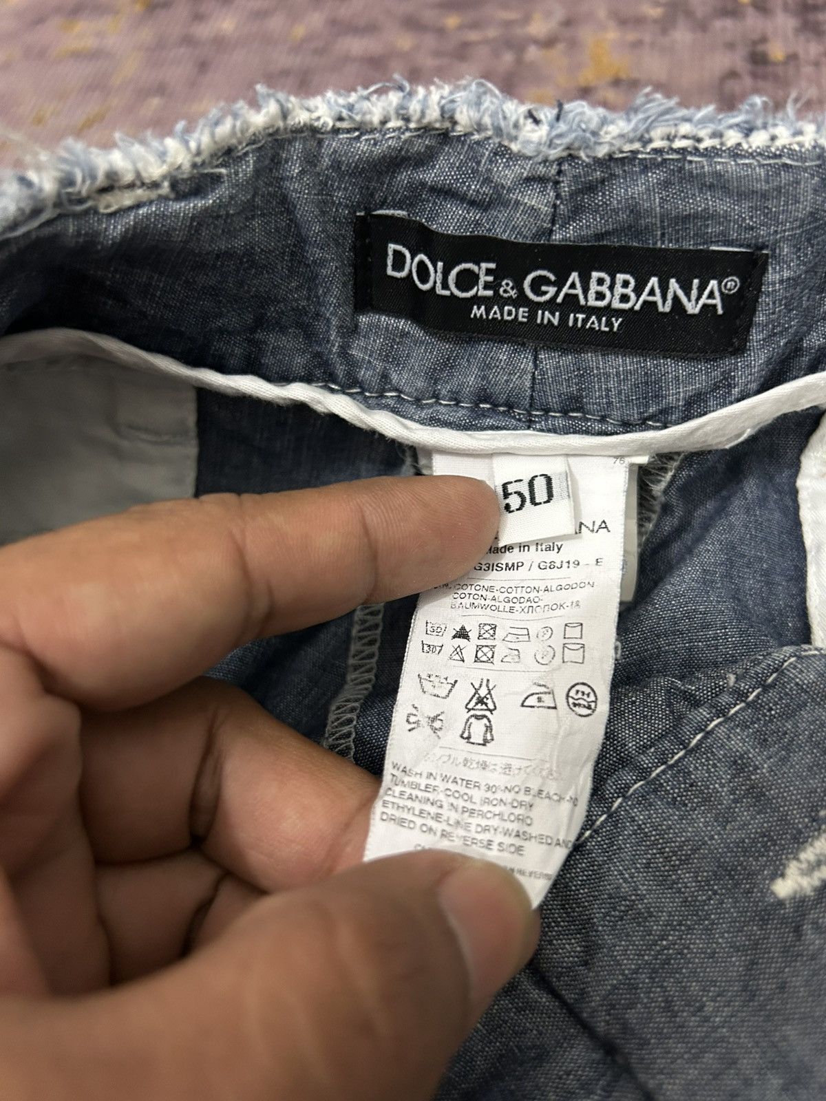 Dolce & Gabbana Dolce & Gabbana Wash Pants Size US 36 / EU 52 - 16 Thumbnail