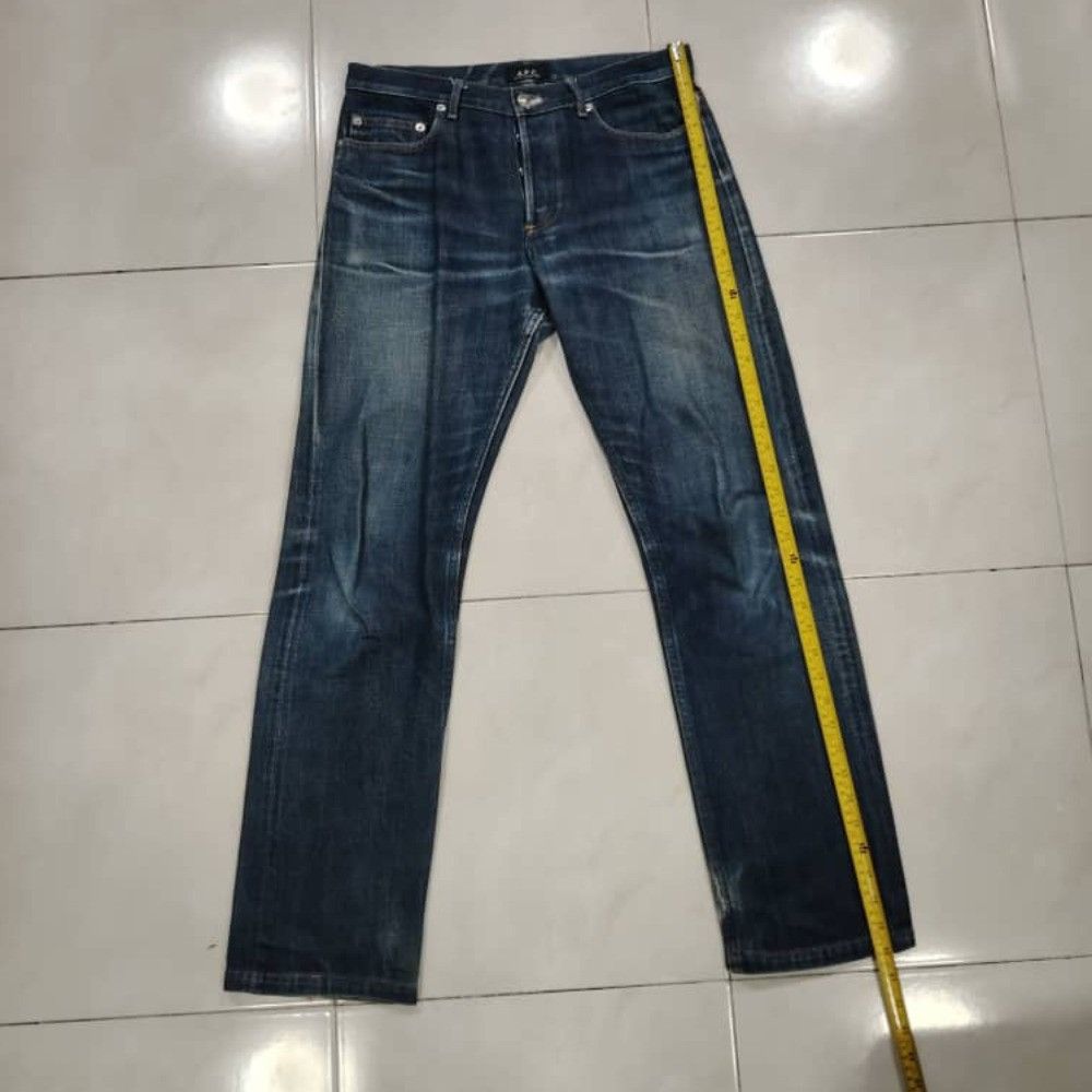 A.P.C. Vintage APC Jeans New Standard Dark Blue Selvedge Size US 31 - 9 Thumbnail