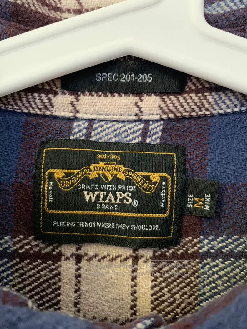 Wtaps Wtaps plaid shirt Size US M / EU 48-50 / 2 - 4 Thumbnail
