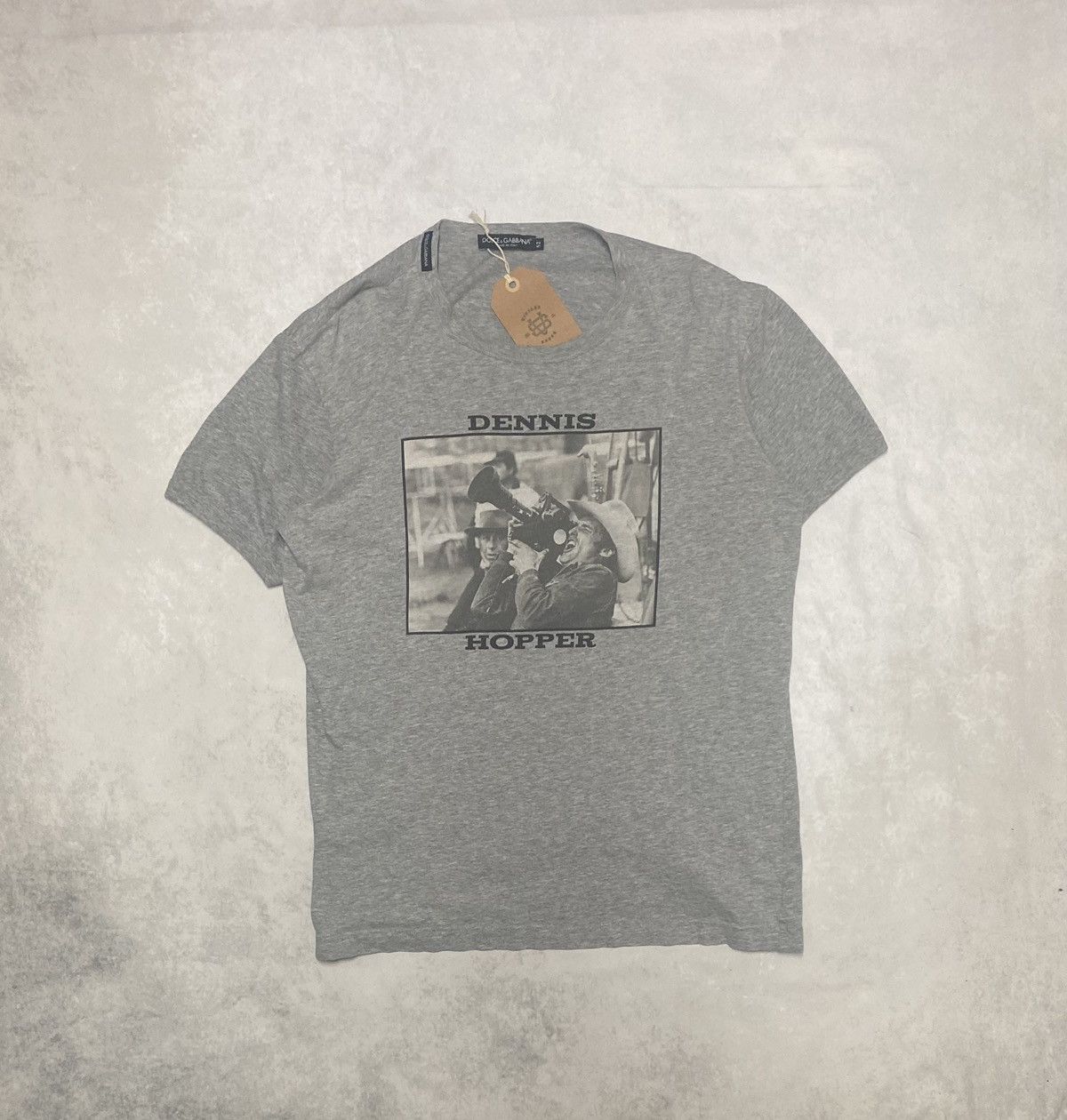 Vintage Crazy Y2K 2000’s Dennis Hopper Dolce & Gabbana Tee M