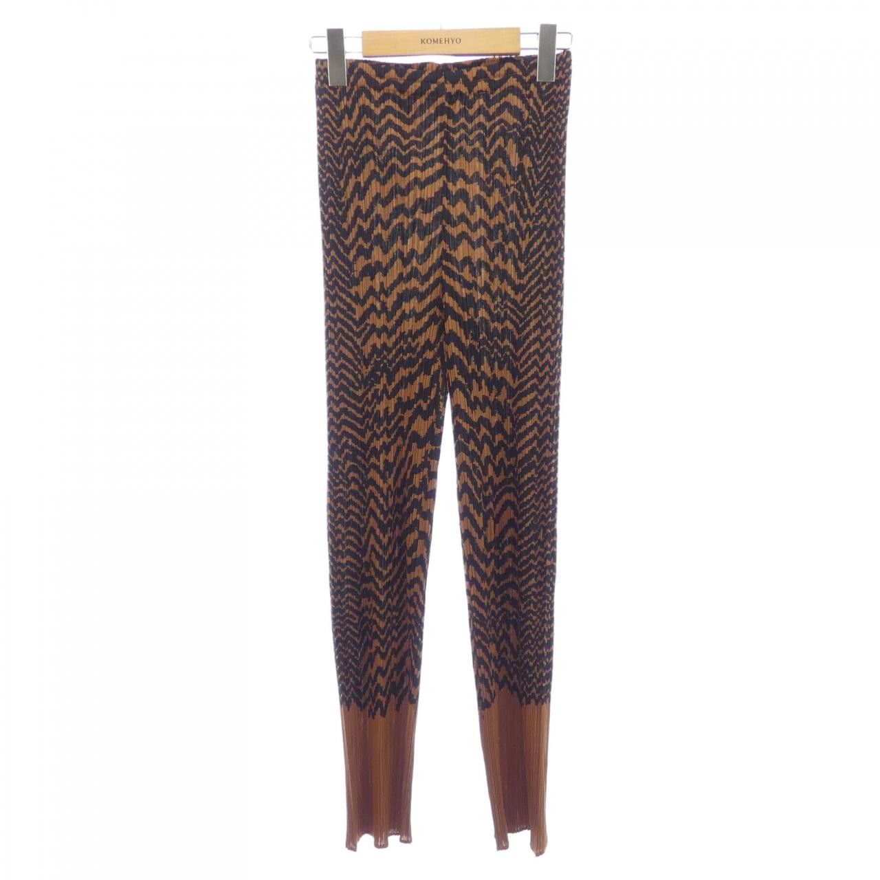Other Other Pleats Please Pleated Pants Textile Pants PP83-JF409 DUTY FREE for USA Size ONE SIZE - 1 Thumbnail