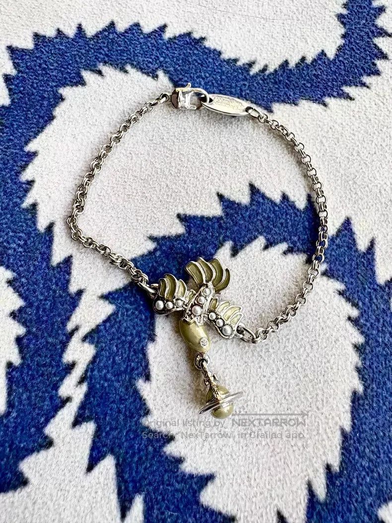 Vivienne Westwood Vivienne Westwood Dove Saturn Bracelet Size ONE SIZE - 1 Thumbnail