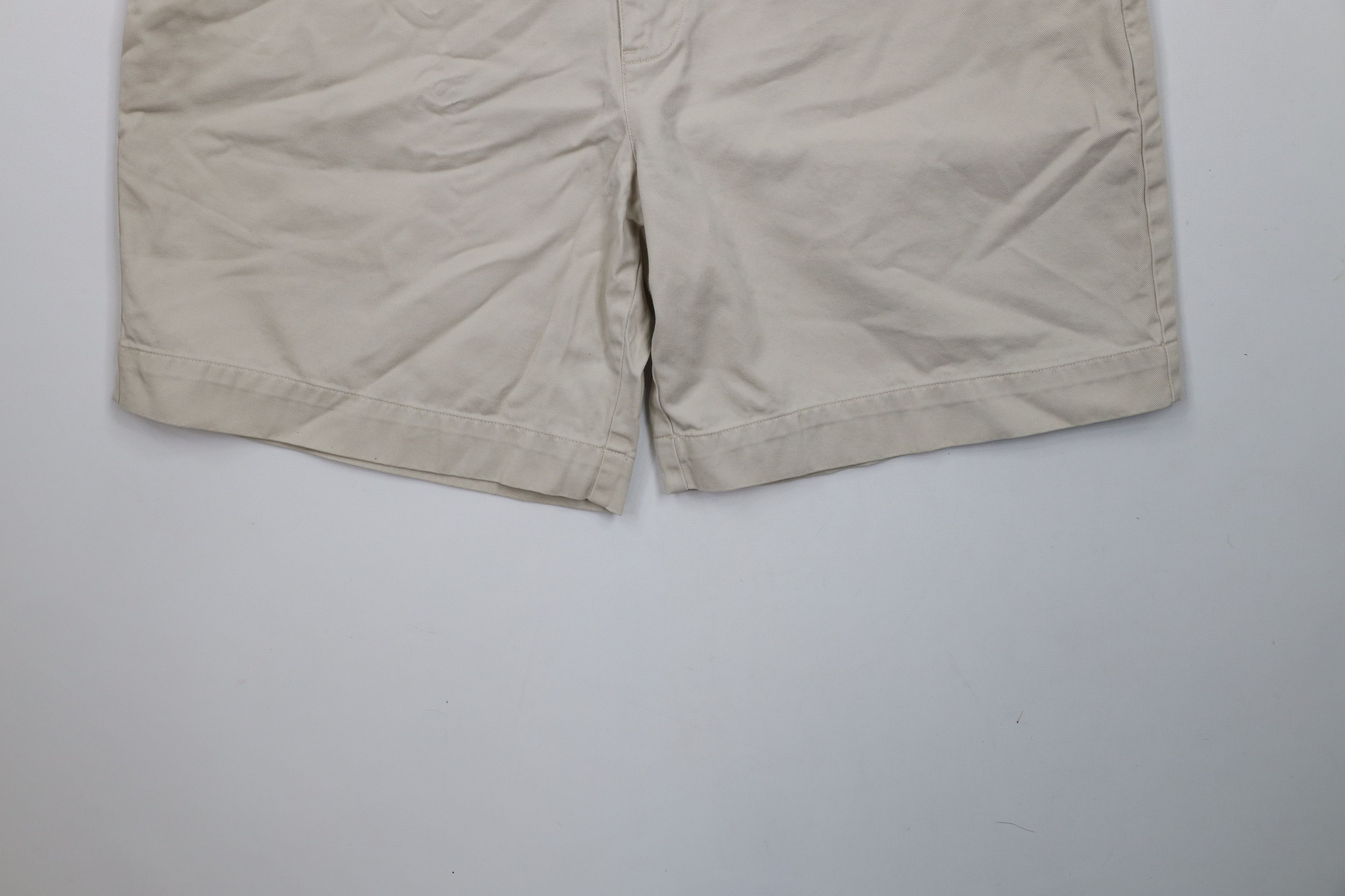 Ralph Lauren × Vintage Vintage 90s Ralph Lauren Above Knee Chino Shorts Cotton Size US 32 / EU 48 - 4 Thumbnail