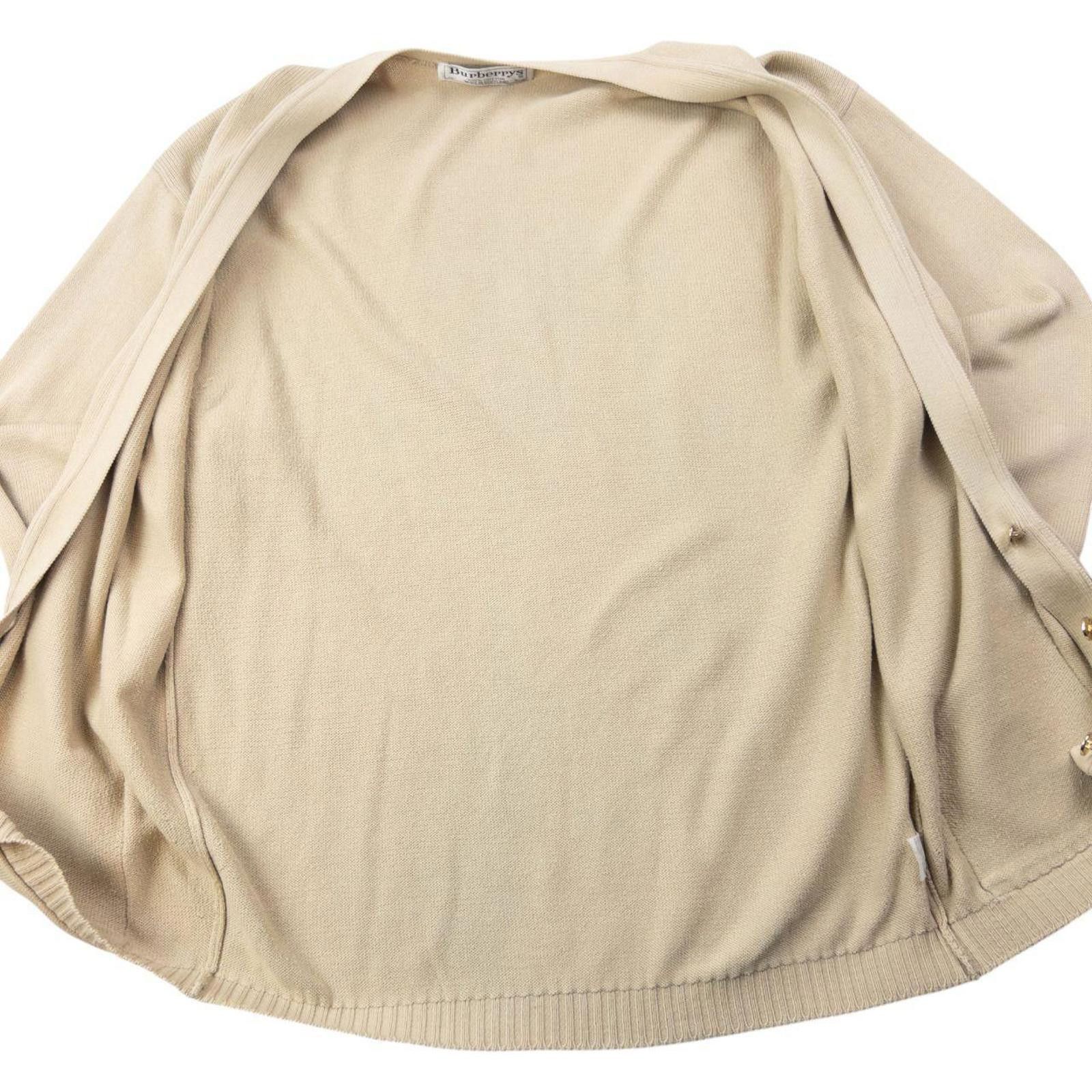 Burberry Vintage 90s Burberry Button Up Cardigan Size S Size US S / EU 44-46 / 1 - 4 Thumbnail