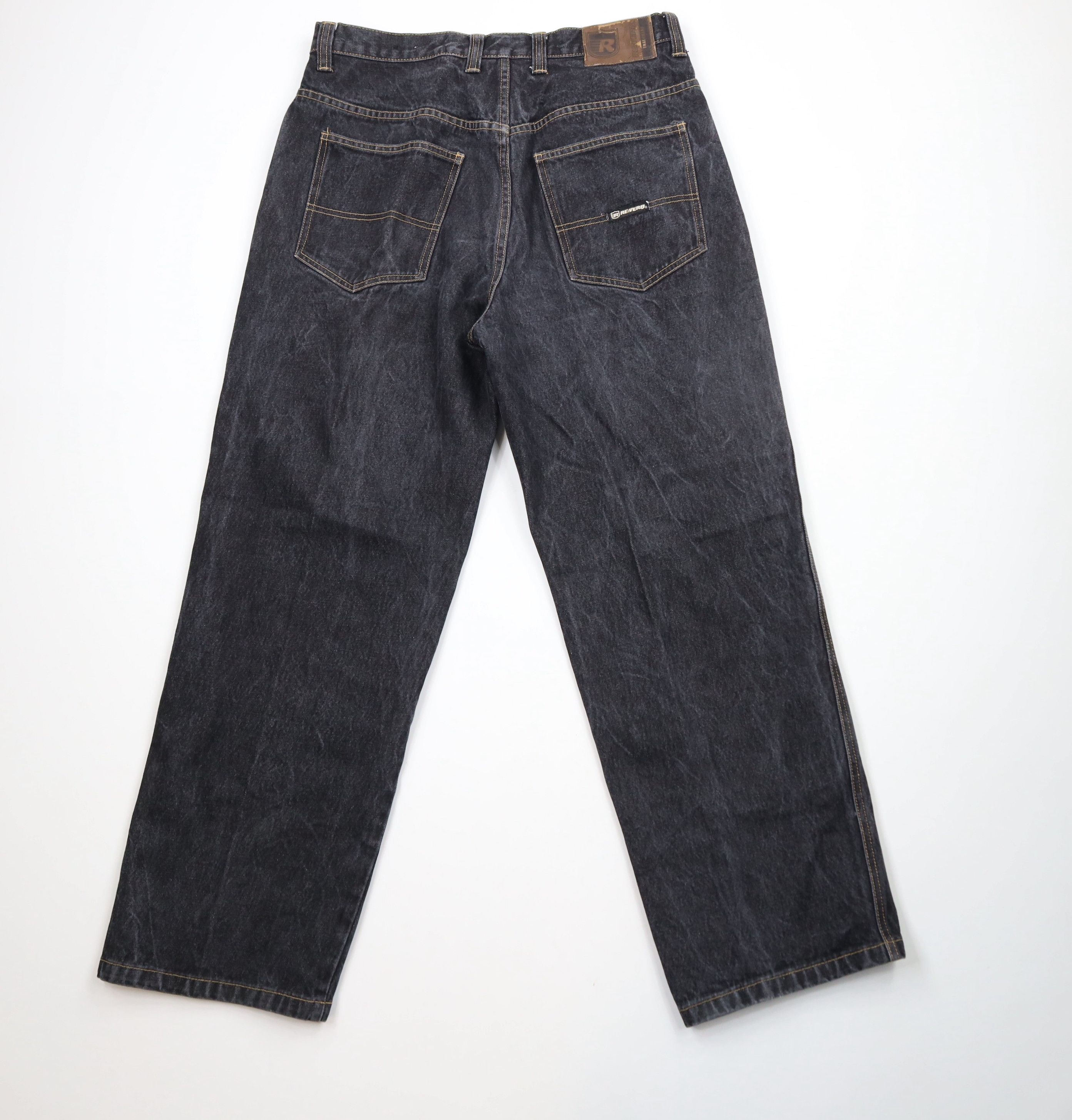 Vintage Vintage 90s Y2K Streetwear Fit Wide Leg Skateboard Jeans Size US 32 / EU 48 - 9 Thumbnail