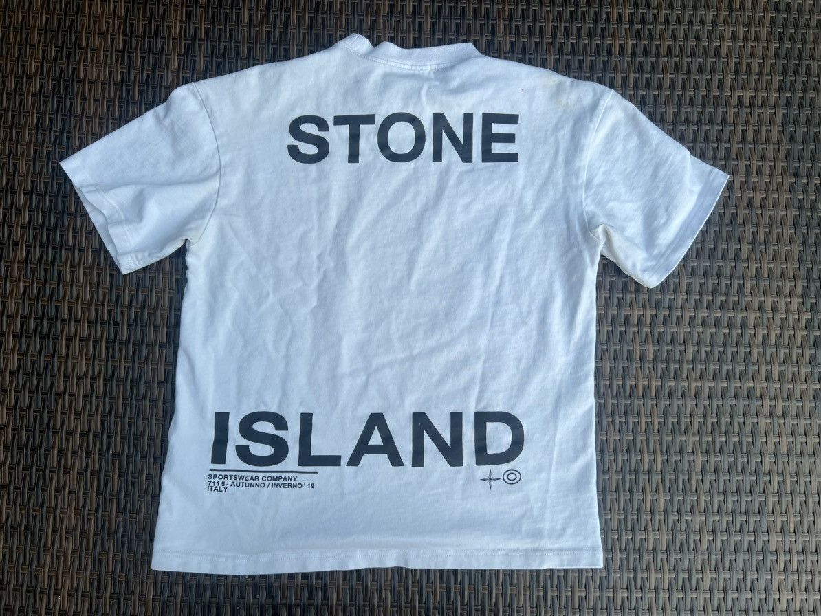 Stone Island STONE ISLAND Graphic T-Shirt Size US M / EU 48-50 / 2 - 2 Thumbnail