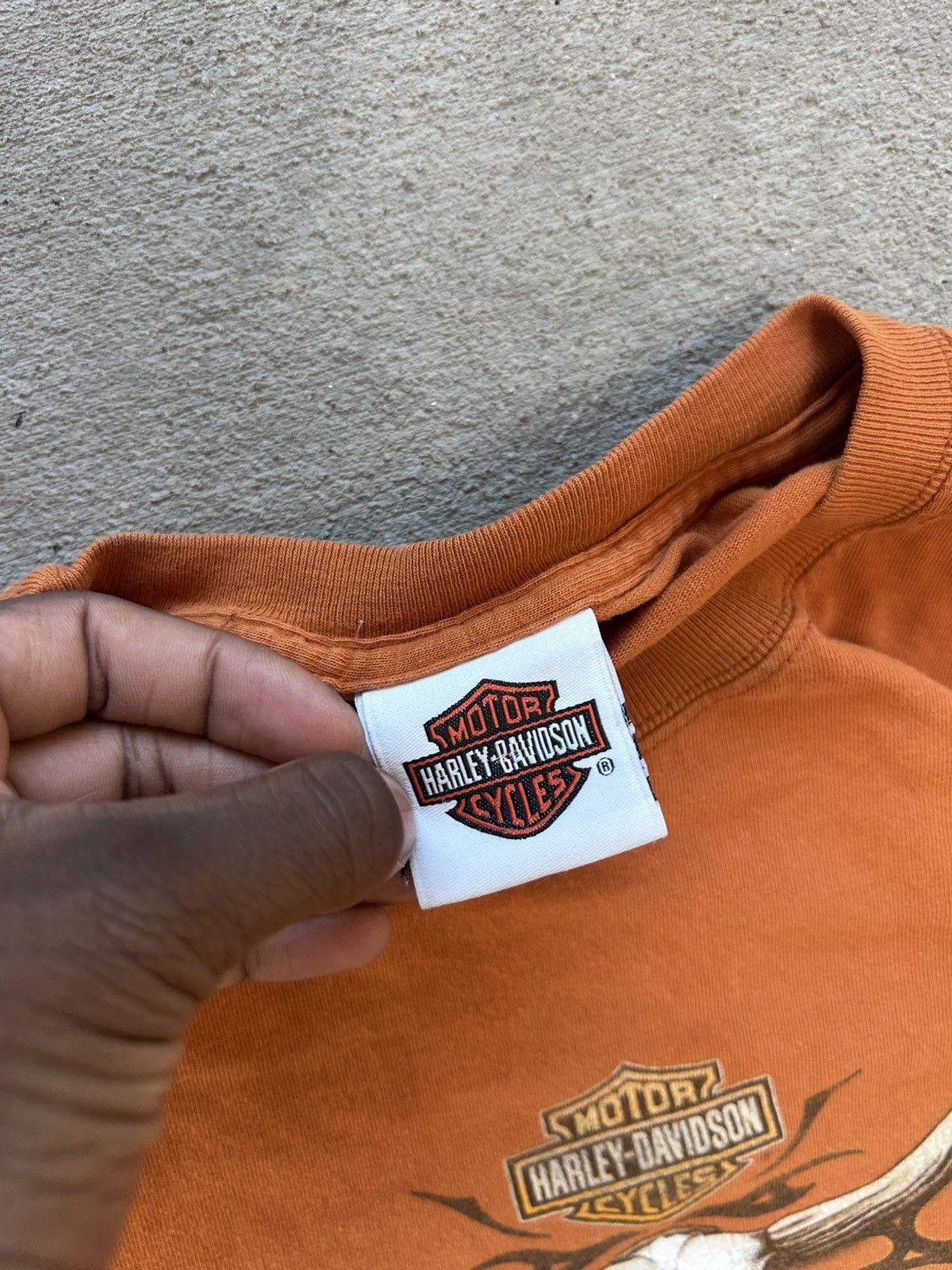 Harley Davidson Vintage Harley Davidson Low Country Charleston Bull Tee Size US XL / EU 56 / 4 - 5 Thumbnail