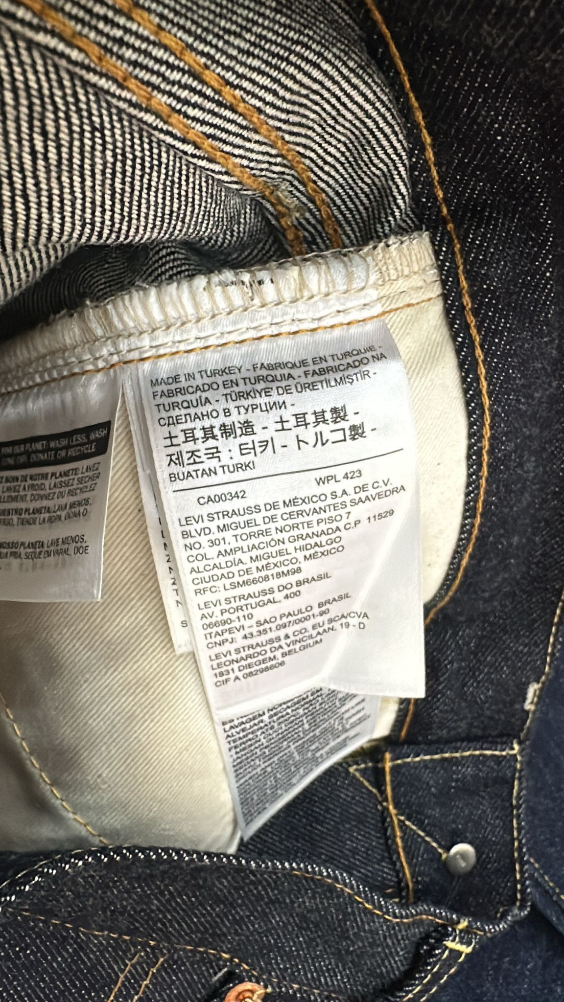 Levi's Vintage Clothing LVC Levi's Vintage Clothing 1954 501Z XX BigE Selvedge Jeans Size US 30 / EU 46 - 9 Thumbnail