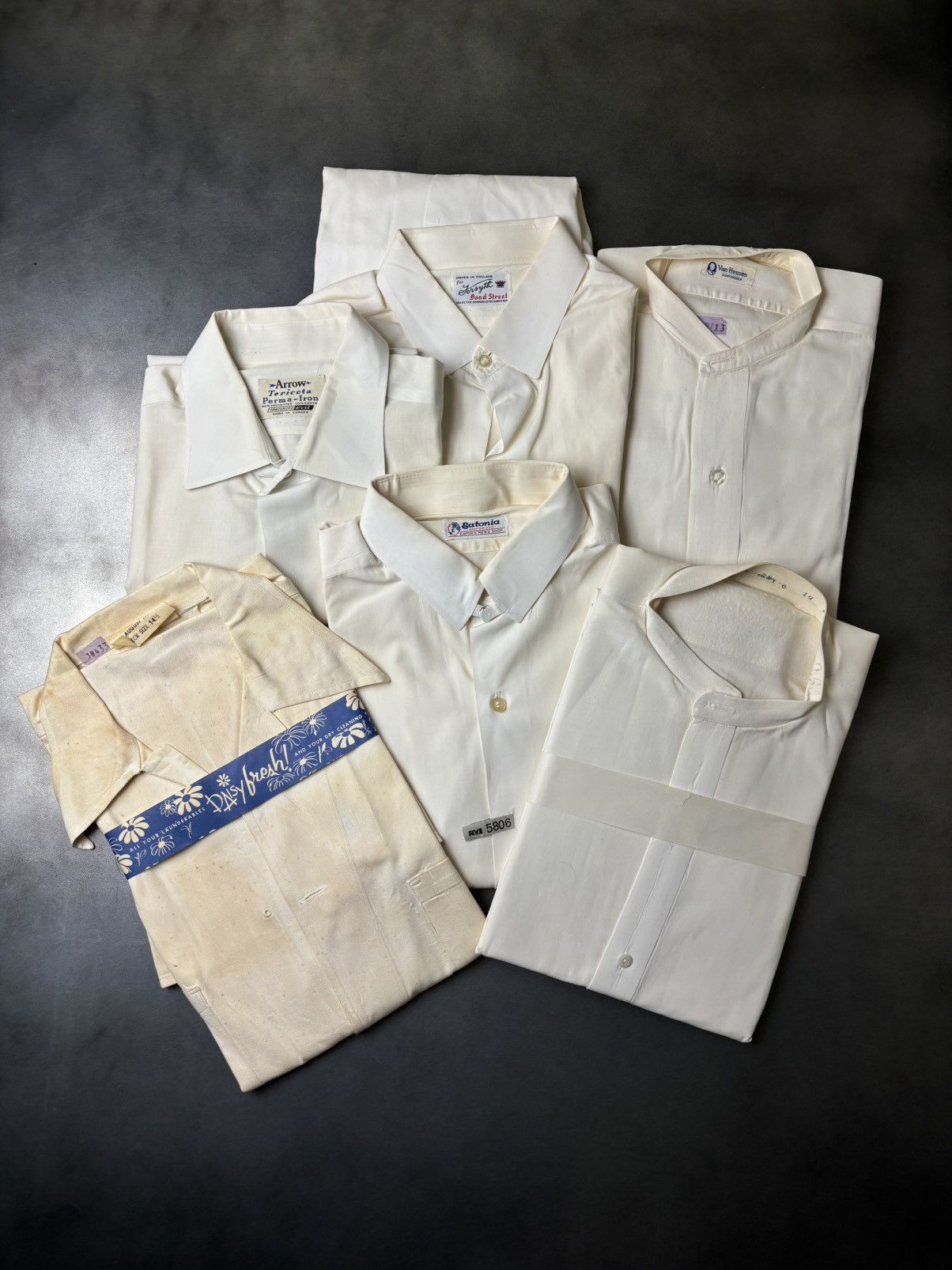 Vintage 1950s RCN Tropical Issue Shortsleeve True Vintage Service M Size US M / EU 48-50 / 2 - 10 Thumbnail
