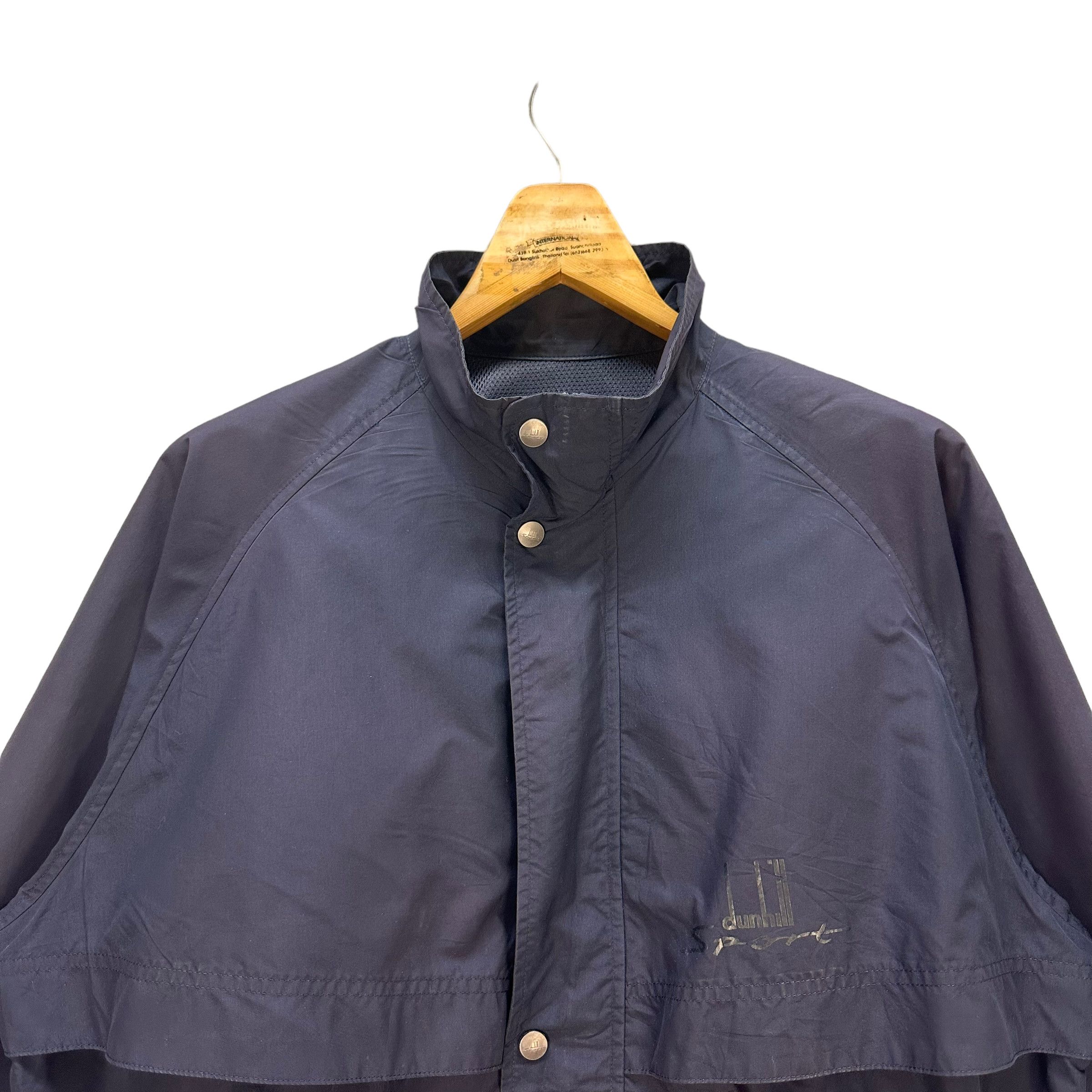 Alfred Dunhill VINTAGE 90's DUNHILL SPORT WINDBREAKER JACKET #8392-007 Size US L / EU 52-54 / 3 - 2 Thumbnail