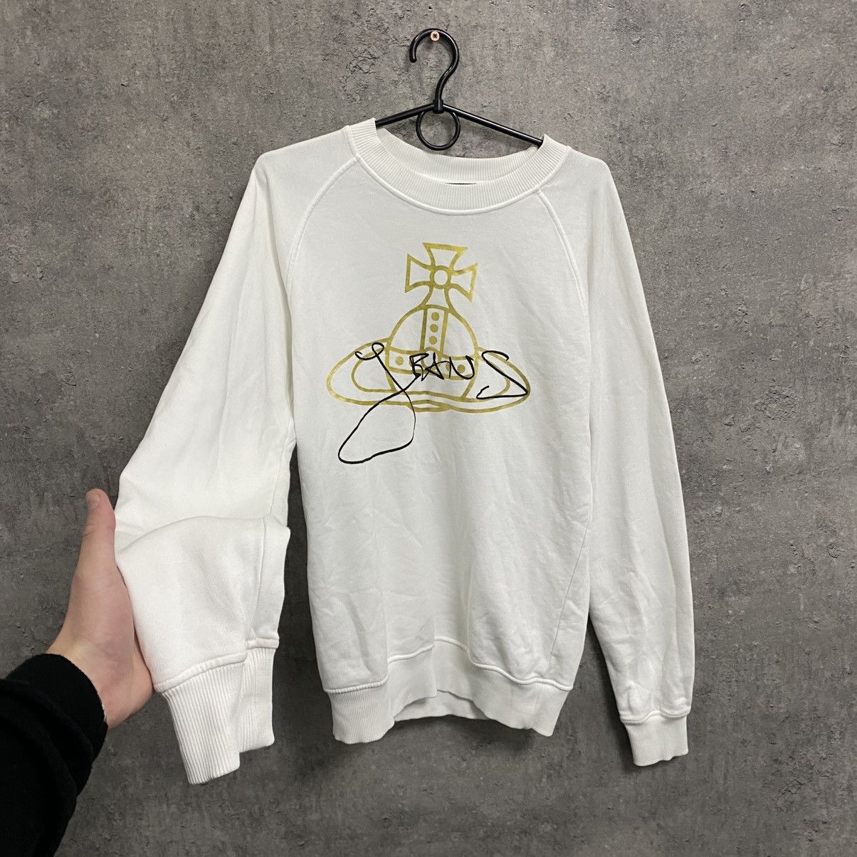 Vivienne Westwood Vintage Vivienne Westwood Sweatshirt Big Orb Size US XS / EU 42 / 0 - 2 Thumbnail