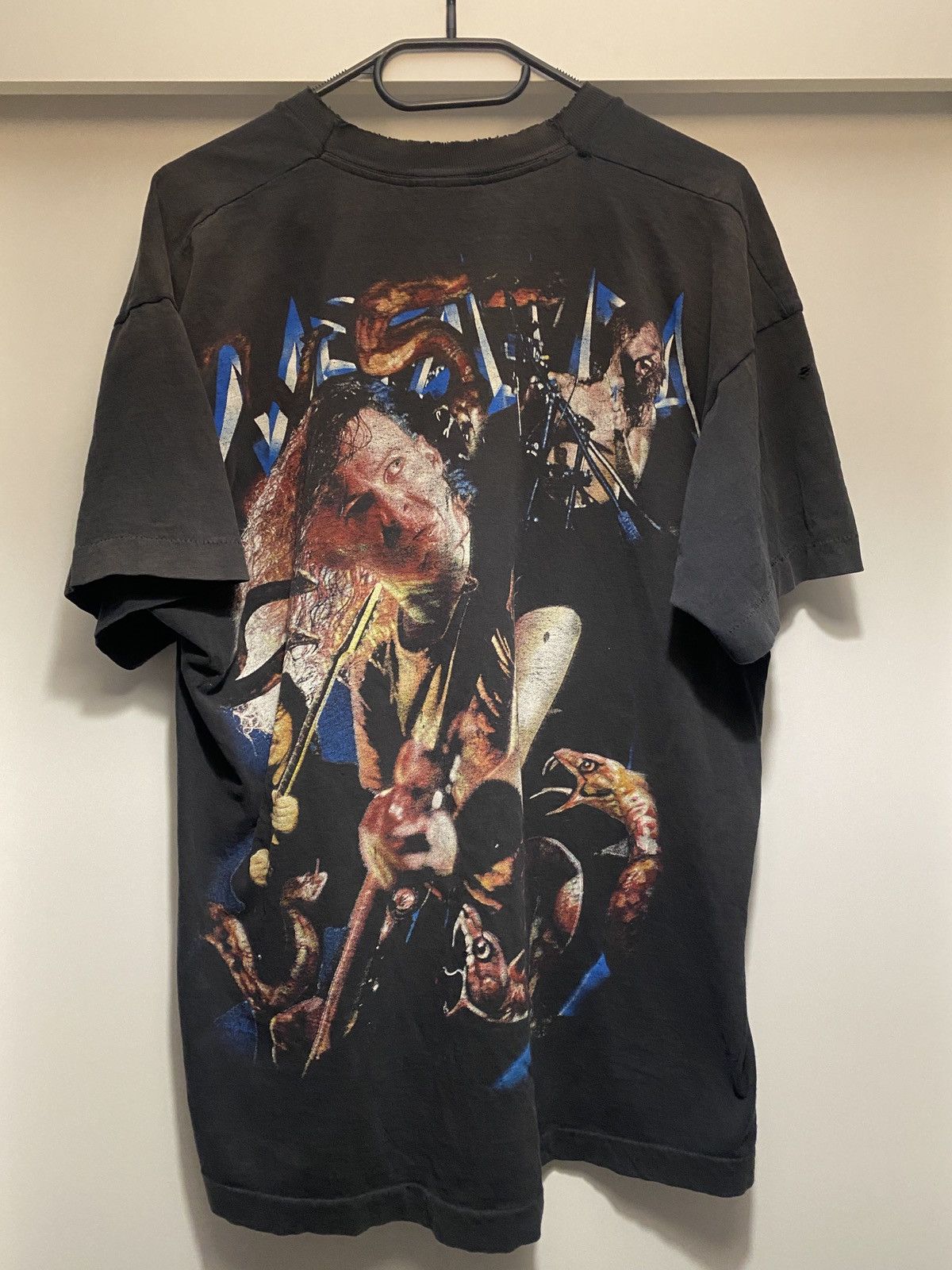 Metallica Metallica aop fullprint rare bootleg trashed 90s Size US XL / EU 56 / 4 - 3 Thumbnail