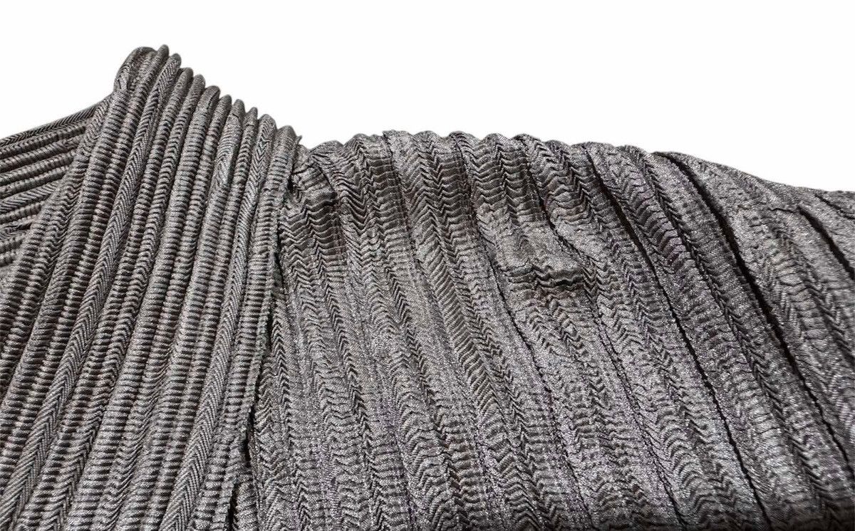 Japanese Brand 🔥Vintage T-Pleats Pleated Shirt Issey Miyake Style Size M / US 6-8 / IT 42-44 - 12 Thumbnail