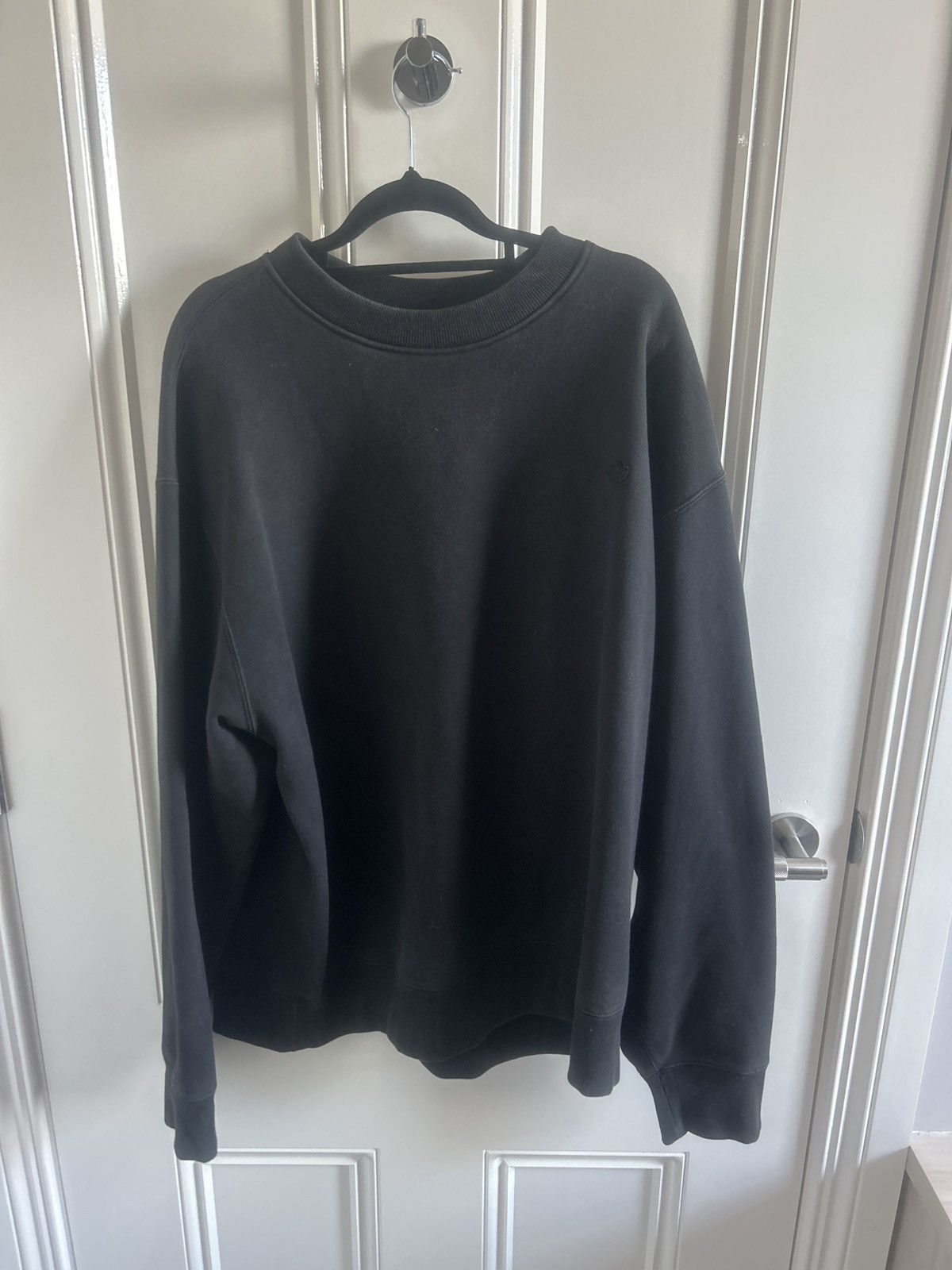 Adidas ADIDAS black crewneck Size US XL / EU 56 / 4 - 1 Thumbnail