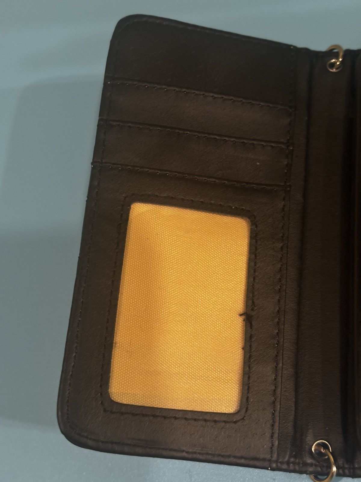 Other Black Quilted Wallet Phone Case with Chain Strap Size ONE SIZE - 5 Thumbnail
