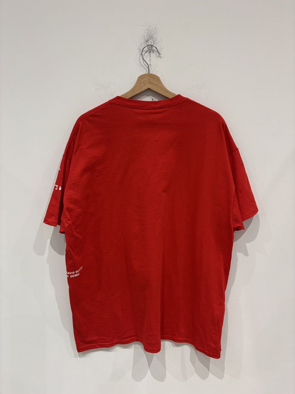 Travis Scott Travis Scott Houston Rockets Run as one Tee Red Size US XL / EU 56 / 4 - 5 Thumbnail