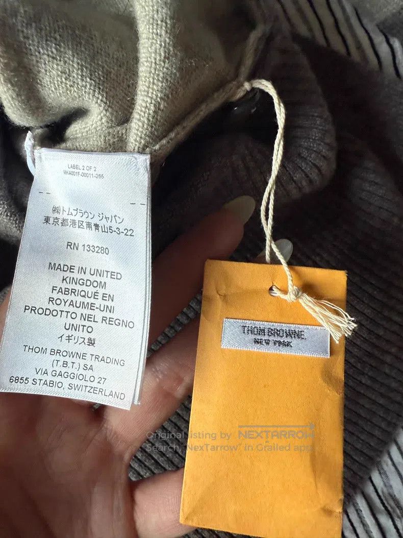 Thom Browne Thom Browne knitwear Size US XL / EU 56 / 4 - 5 Thumbnail