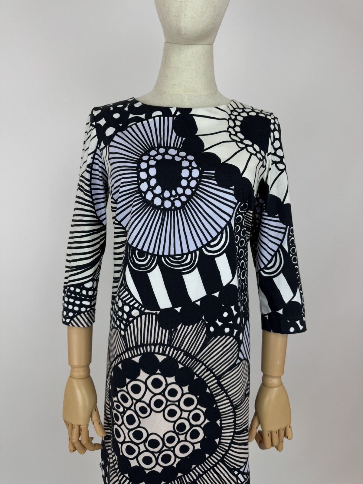 Designer Marimekko Floral Dress Size 34 Size XS / US 0-2 / IT 36-38 - 2 Thumbnail