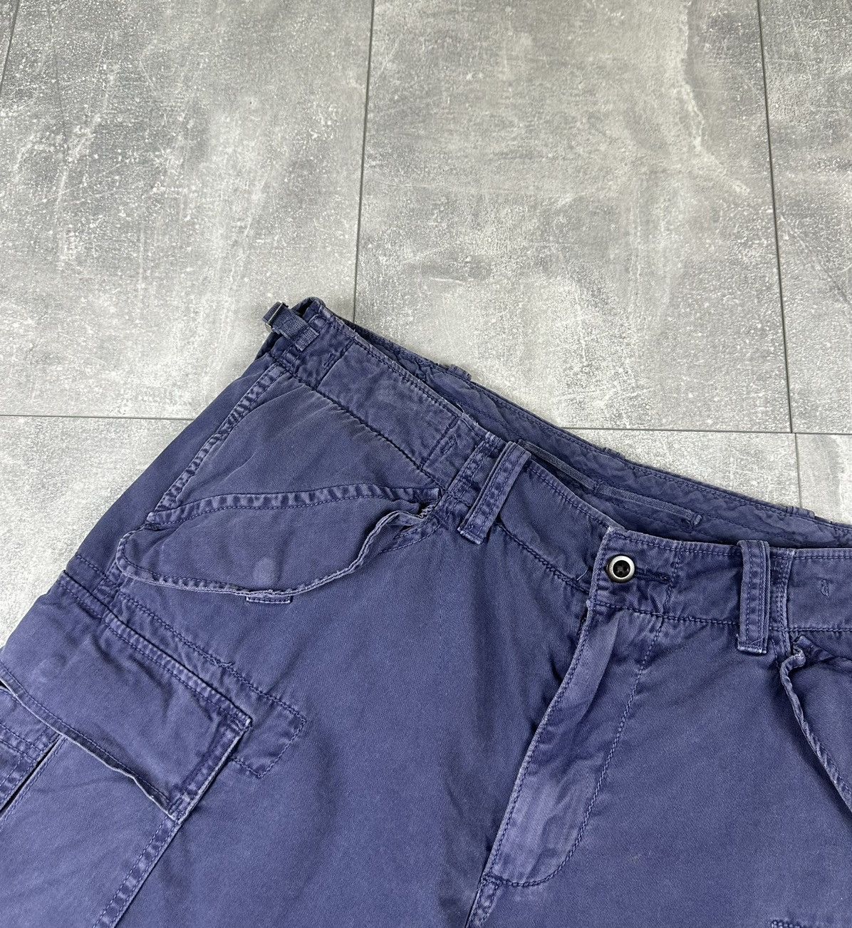 Polo Ralph Lauren Polo Ralph Lauren Cargo Military Navy Blue Short Size US 36 / EU 52 - 4 Thumbnail