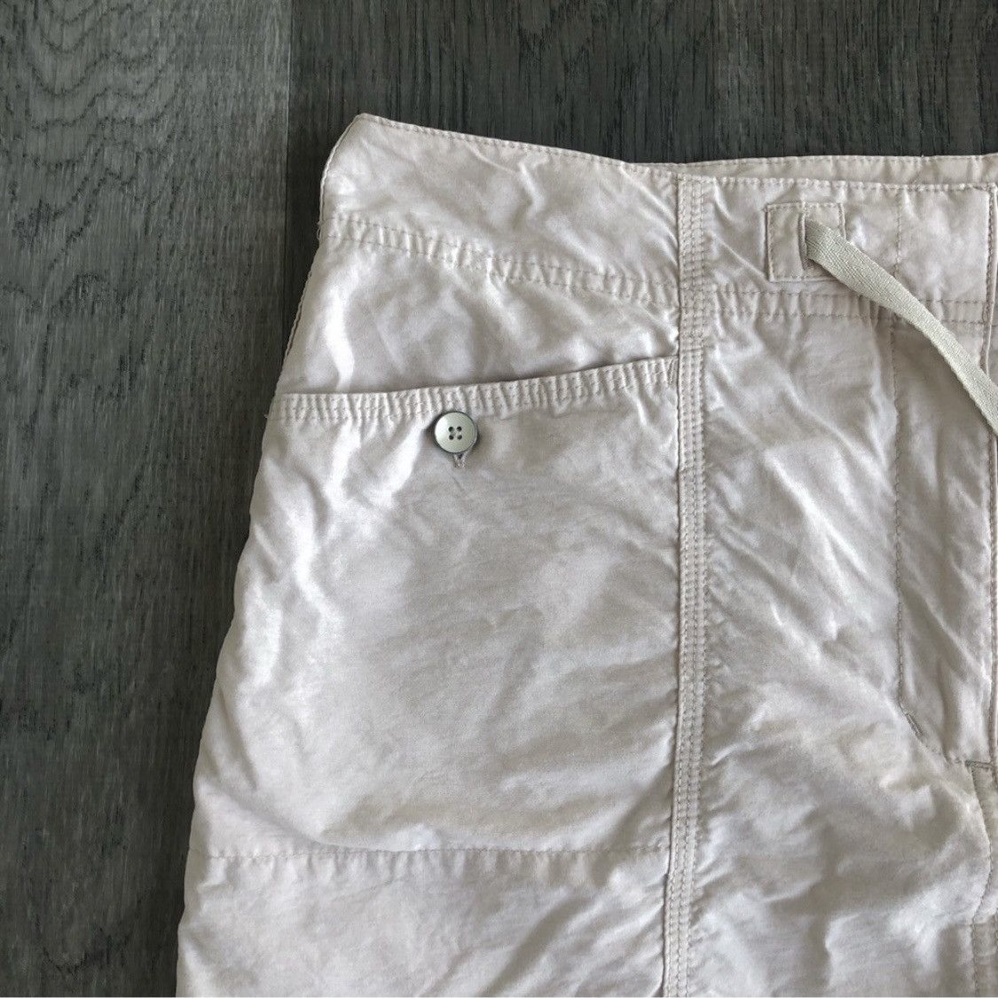 Denver Hayes Cream Cargo Skirt w shorts under layer Size 34" / US 12 / IT 48 - 5 Thumbnail