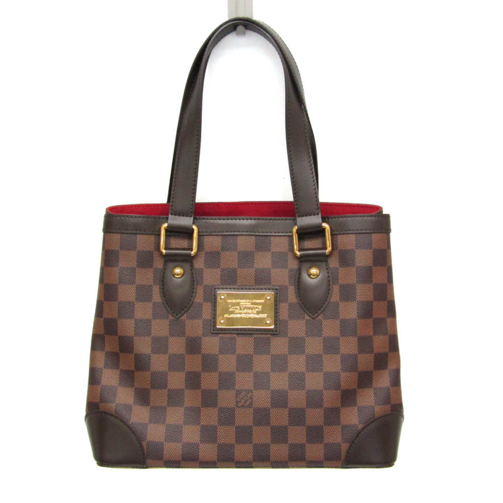 Louis Vuitton Louis Vuitton Damier Hampstead PM N51205 Women's Handbag Ebene Size ONE SIZE - 1 Thumbnail