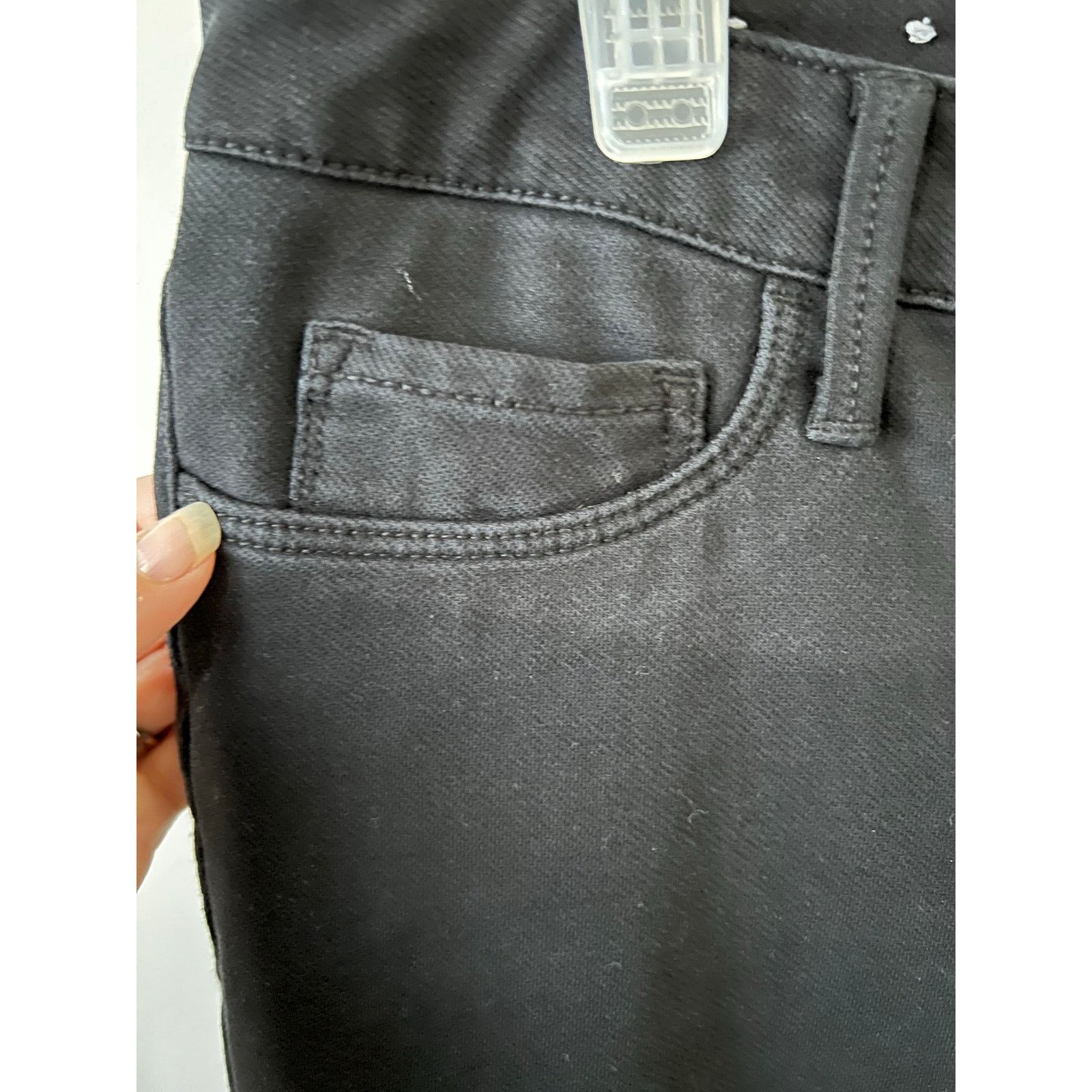 Sonoma Sonoma Life + Style Jeans Slim Straight Denim Skinny black Size 32" / US 10 / IT 46 - 6 Thumbnail