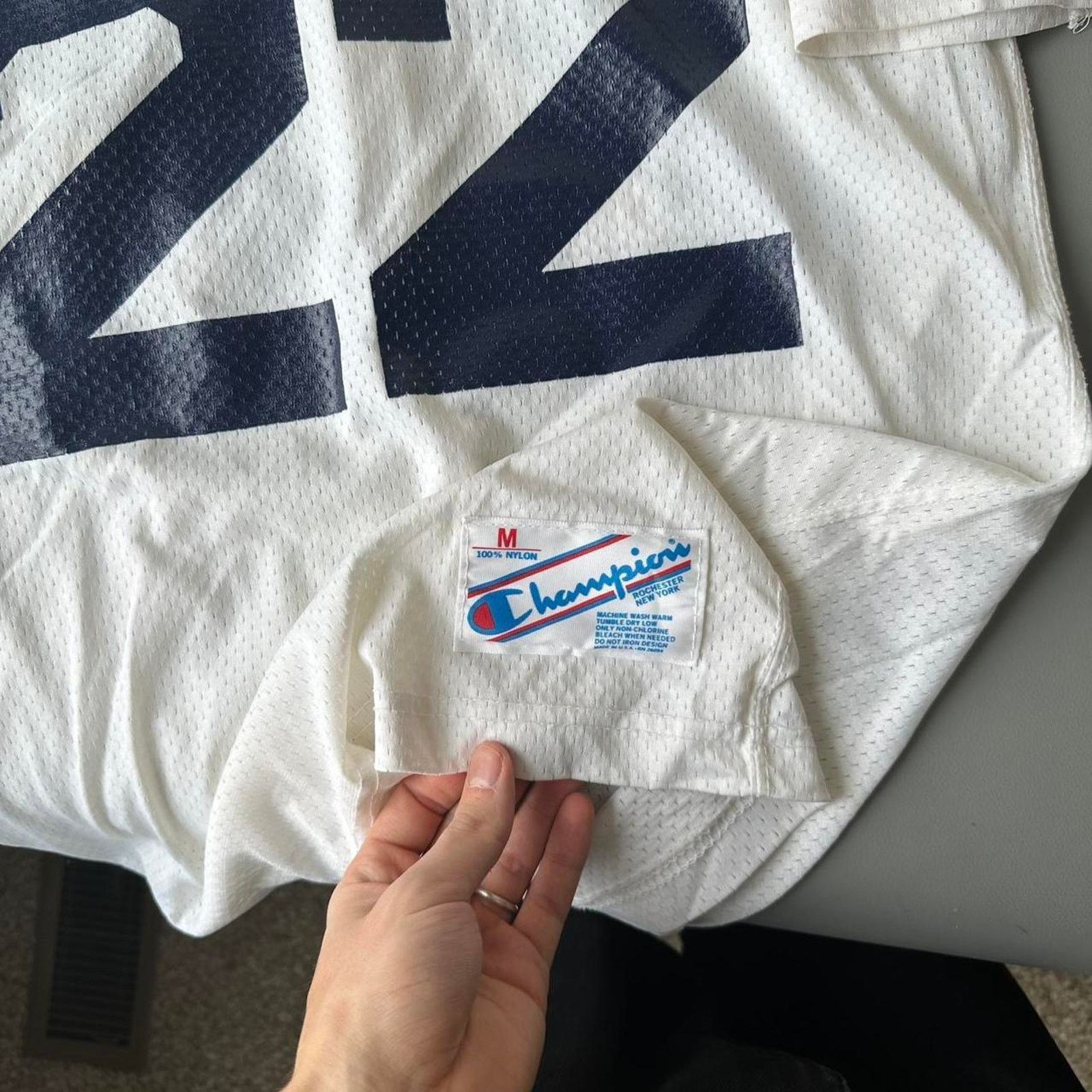 Champion × Vintage Vintage 80s champiom uofm university JERSEY Size US M / EU 48-50 / 2 - 6 Thumbnail
