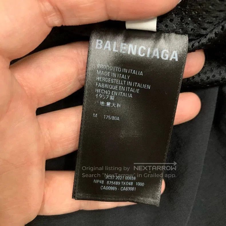 Balenciaga Balenciaga Black Side Stripe Shorts. Size US 30 / EU 46 - 4 Thumbnail