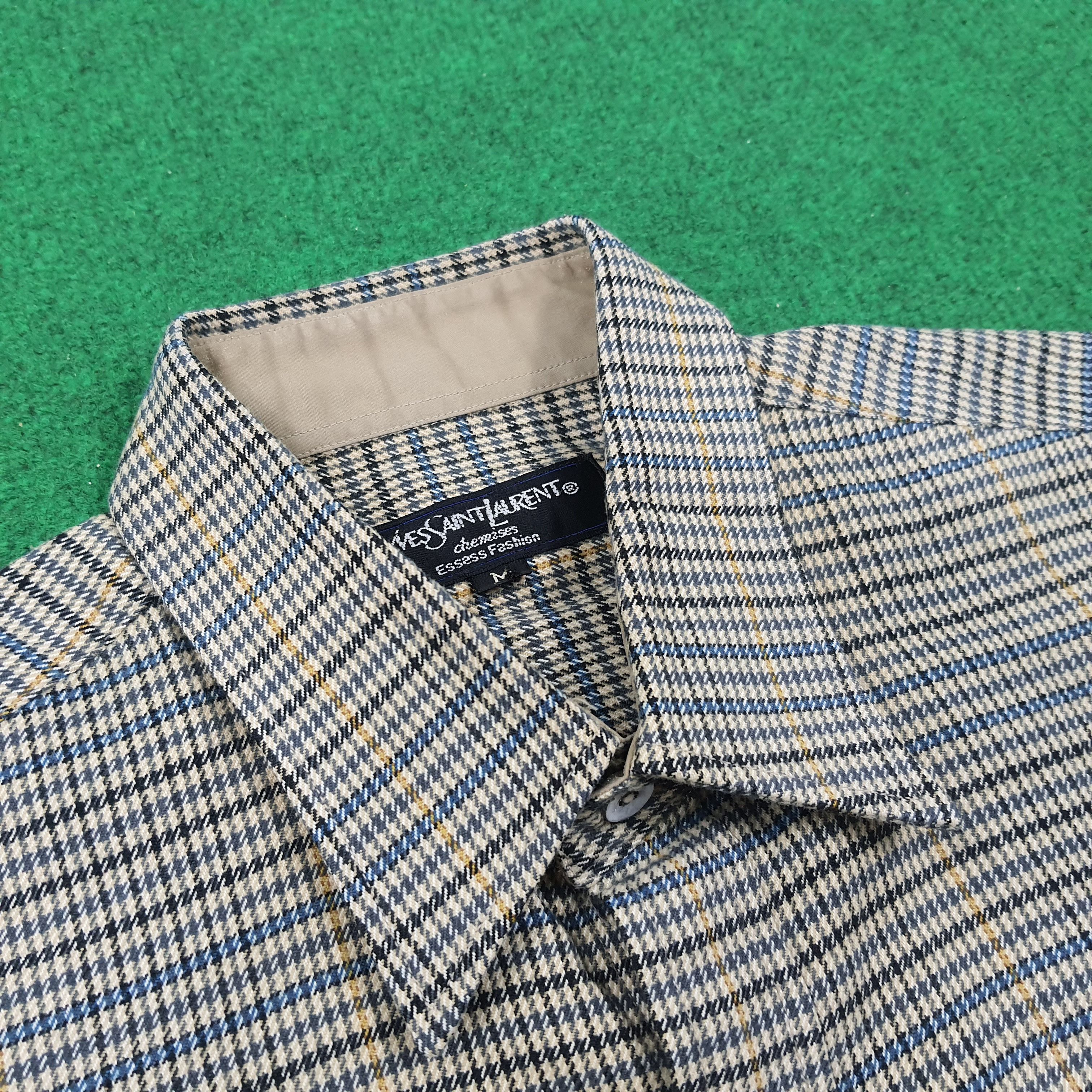 Vintage × Yves Saint Laurent Vintage Ysl Yves Saint Lauren Designer Button Up Shirt Size US S / EU 44-46 / 1 - 5 Thumbnail