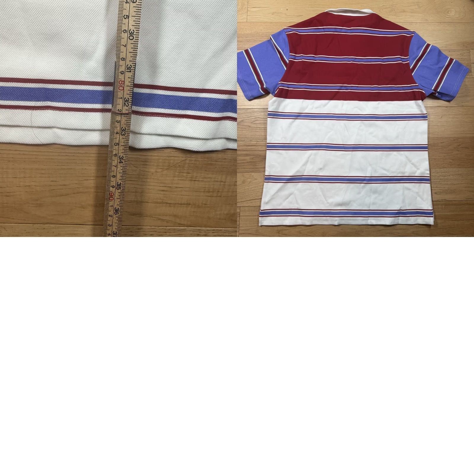 Vintage Bogey Boys Polo Shirt Mens 3XL Red Striped Golf Short Sleeve NWOT Casual Shirt Mens Size US XXL / EU 58 / 5 - 8 Thumbnail