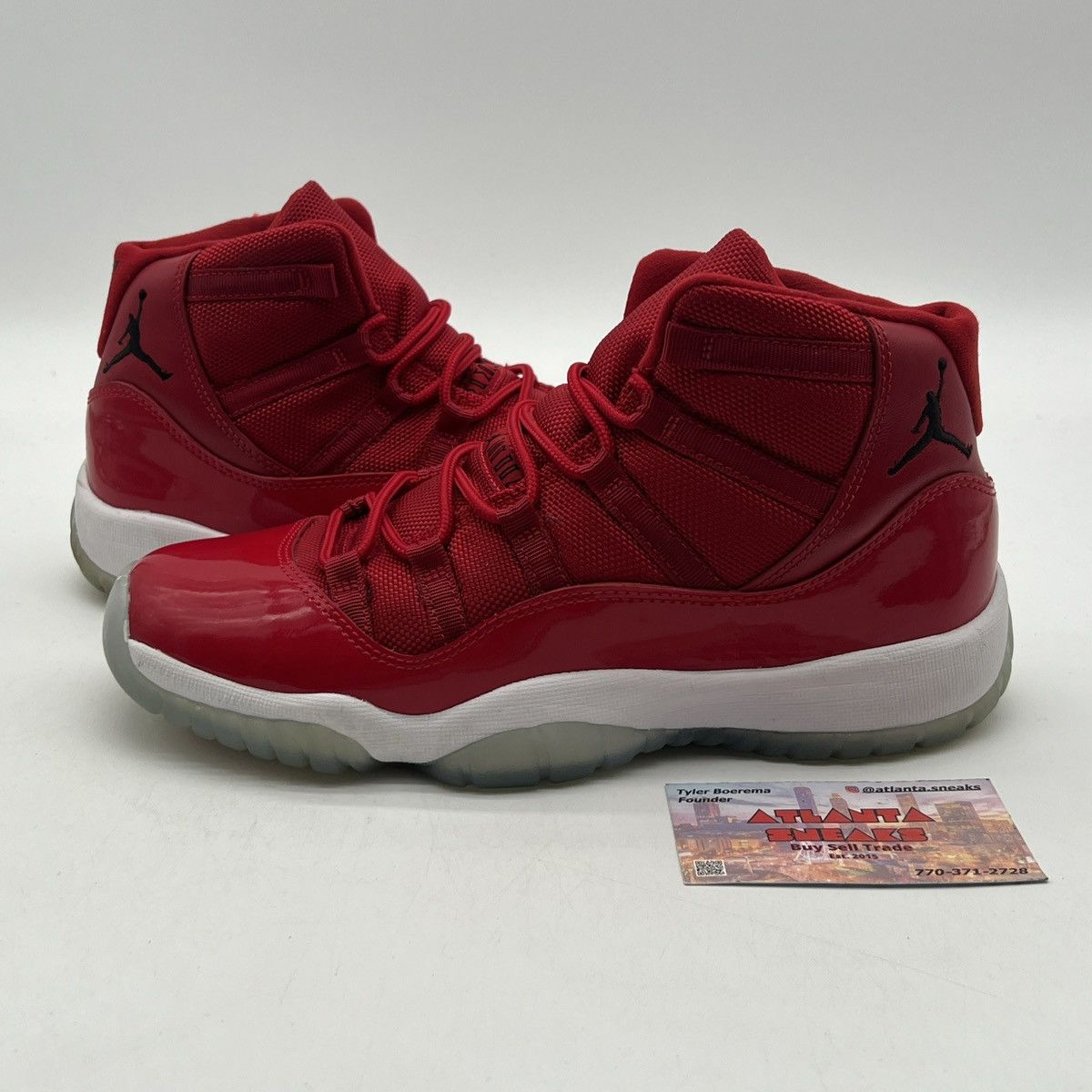 Jordan Brand Air Jordan 11 win like 96 Size US 6.5 / EU 39-40 - 1 Thumbnail