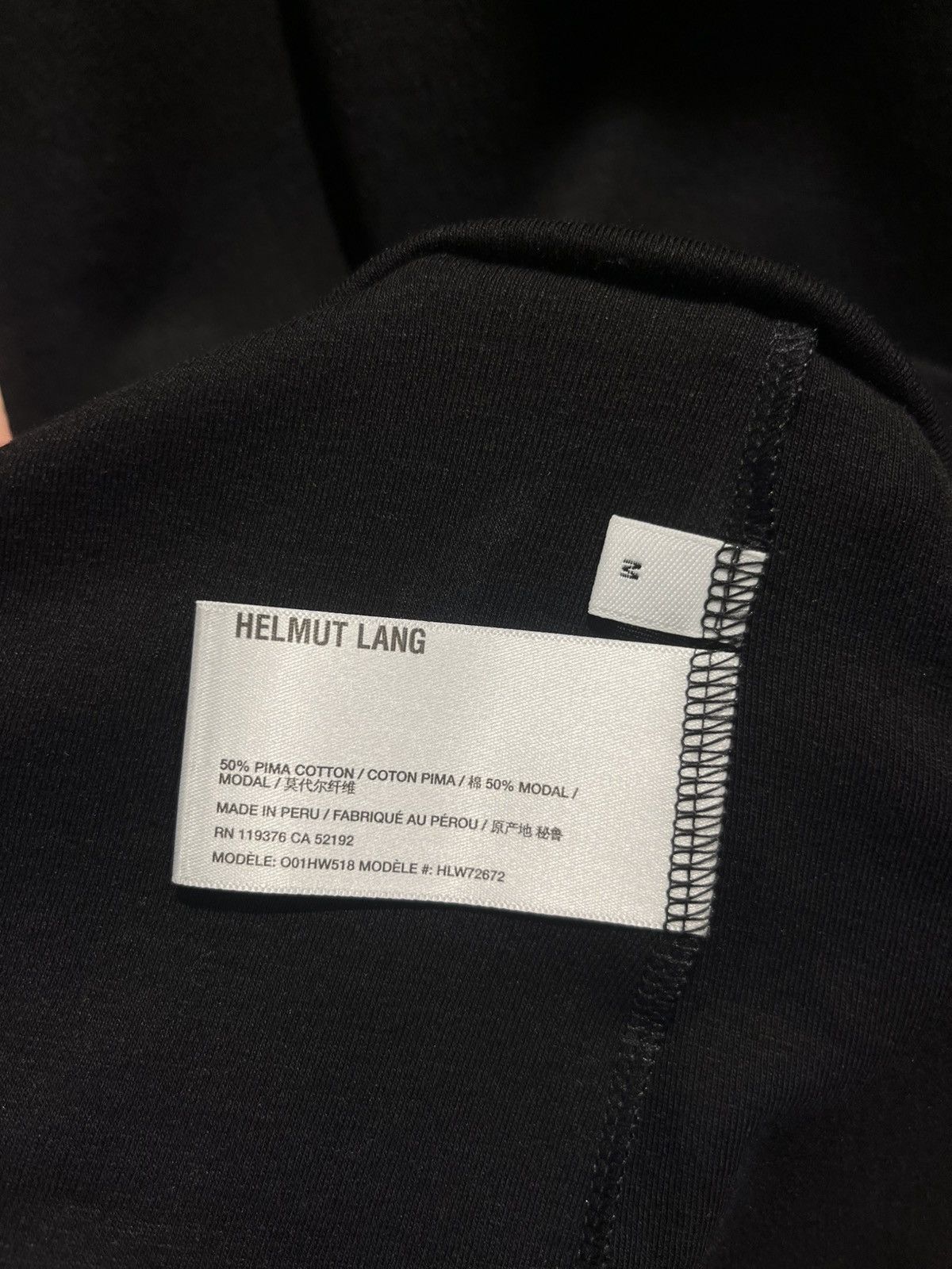 Helmut Lang Helmut Lang Long Sleeve Turtleneck Size M / US 6-8 / IT 42-44 - 8 Thumbnail