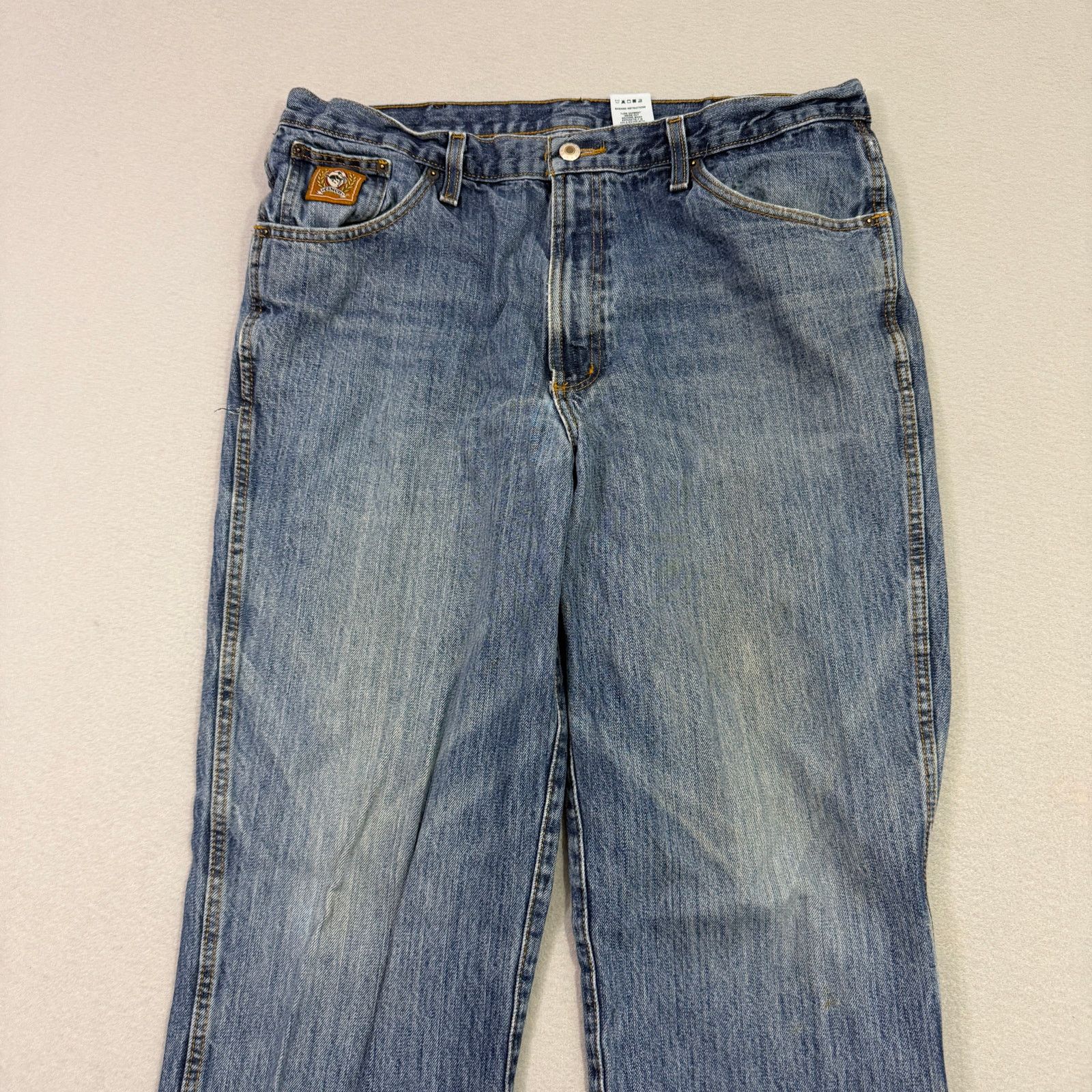 CINCH Cinch Bronze Label High Rise Slim Fit Tapered Jeans 38x32 Size US 38 / EU 54 - 2 Thumbnail