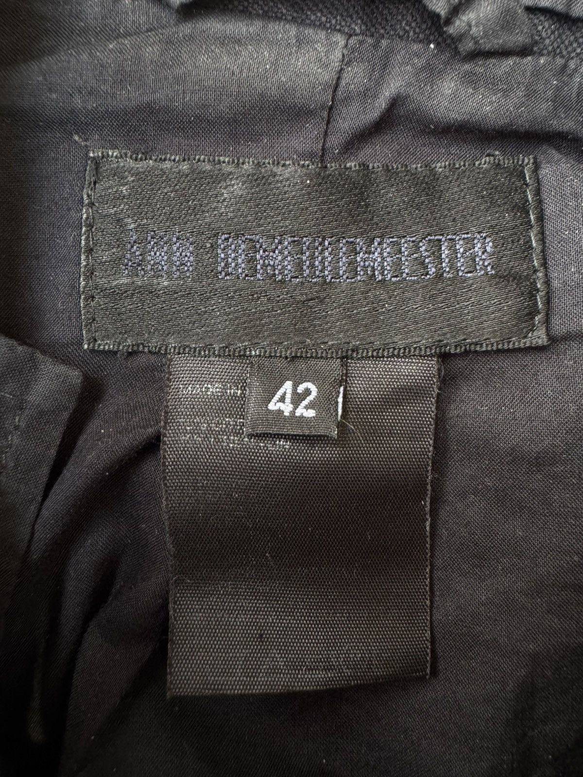 Ann Demeulemeester Ann Demeulemeester SS04 4 Pocket Belted Wrapped Jacket Size US S / EU 44-46 / 1 - 13 Thumbnail