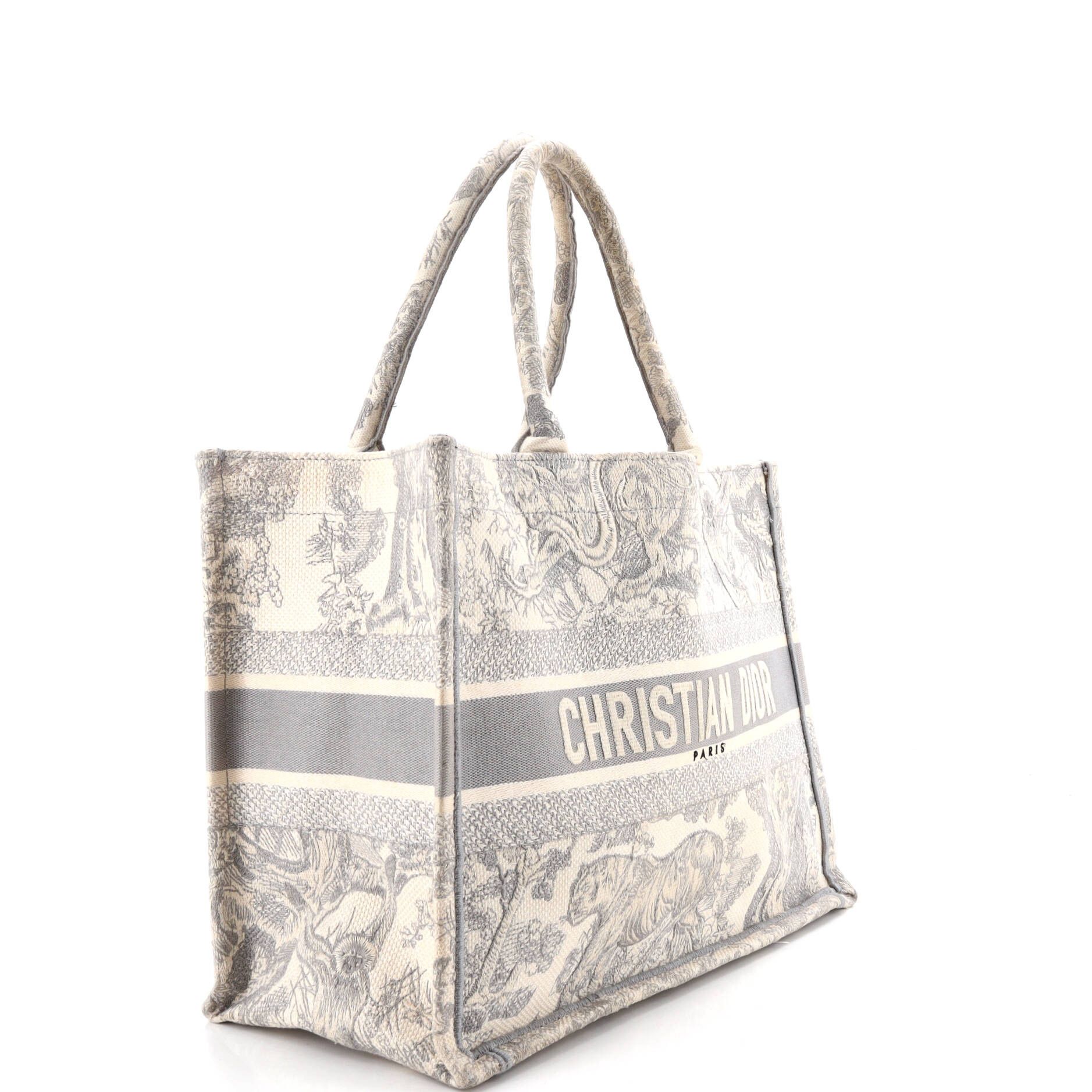 Dior Book Tote Embroidered Canvas Medium Size ONE SIZE - 1 Thumbnail