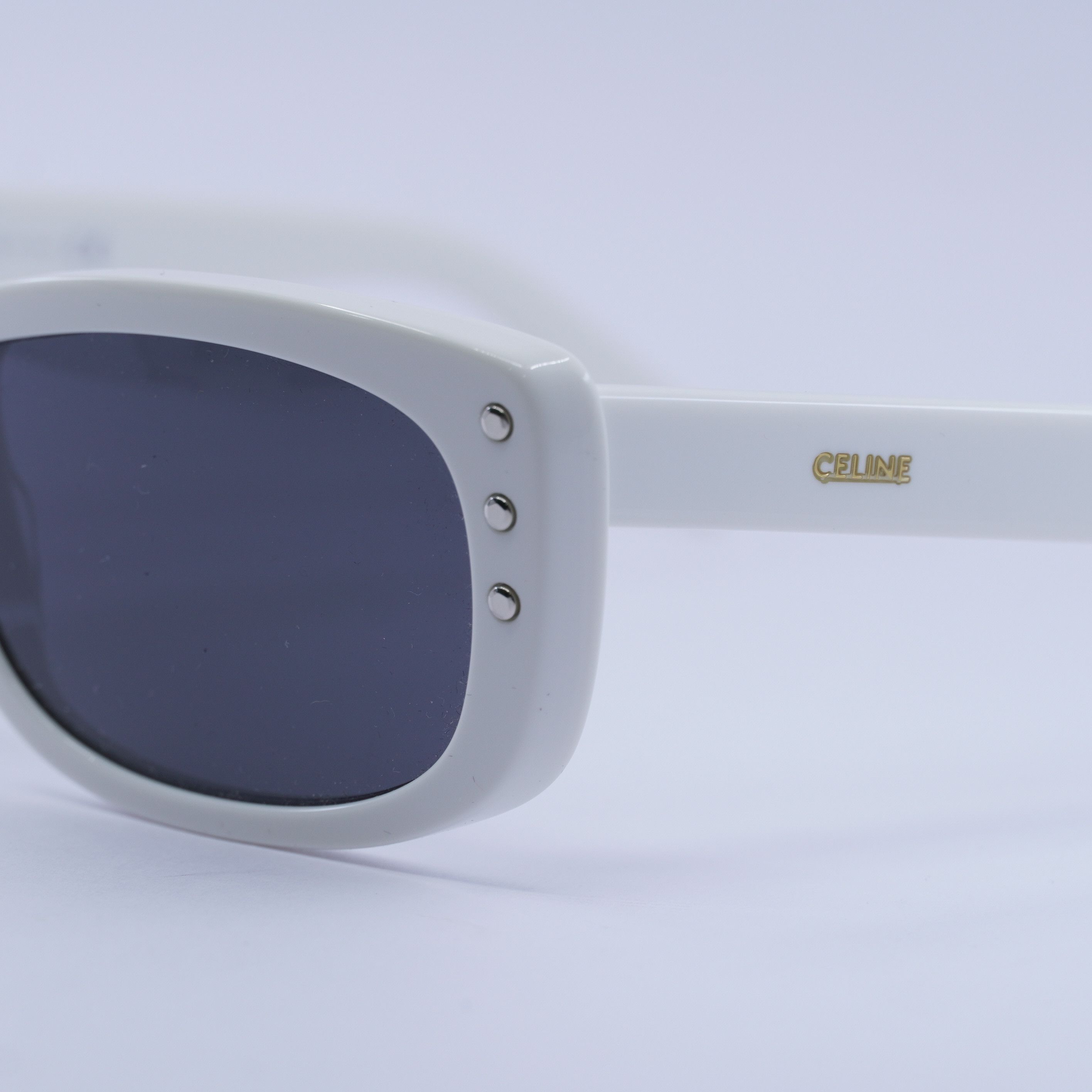 Celine 🕶️ New Celine CL40072I 25N White/Grey Sunglasses Size ONE SIZE - 2 Thumbnail