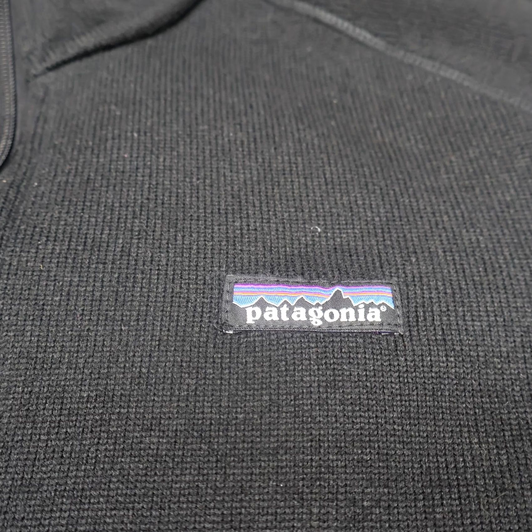 Patagonia Patagonia Better Sweater Jacket Mens XL Black Fleece Full Zip Knit LOGO Workwear Size US XL / EU 56 / 4 - 3 Thumbnail