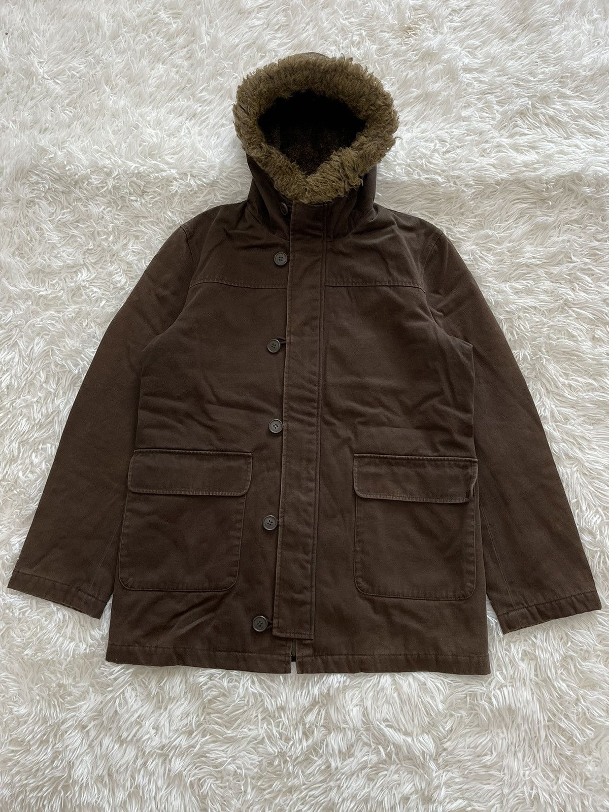 Michel Klein Homme Fur Trimmed Linning Jacket