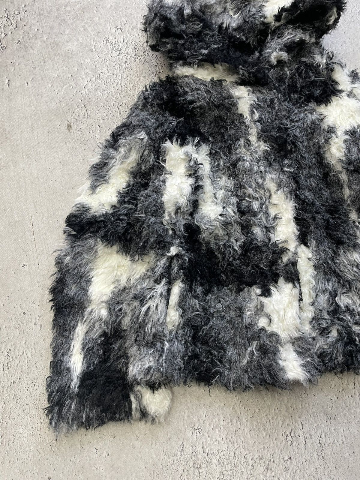 If Six Was Nine If six was nine fur hype printed fur teddy hood jacket y2k Size US S / EU 44-46 / 1 - 2 Thumbnail